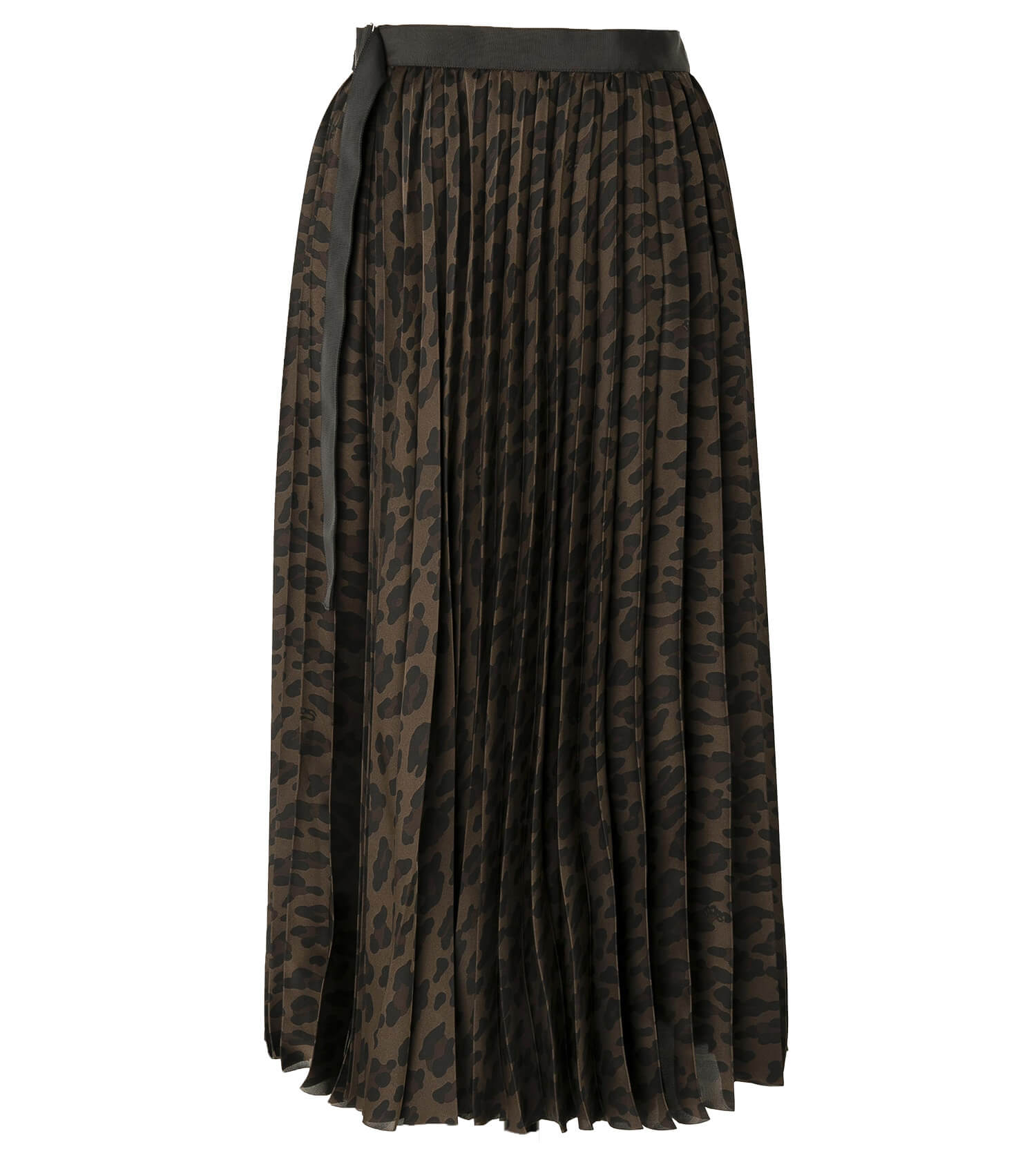 SACAI Leopard Print Skirt