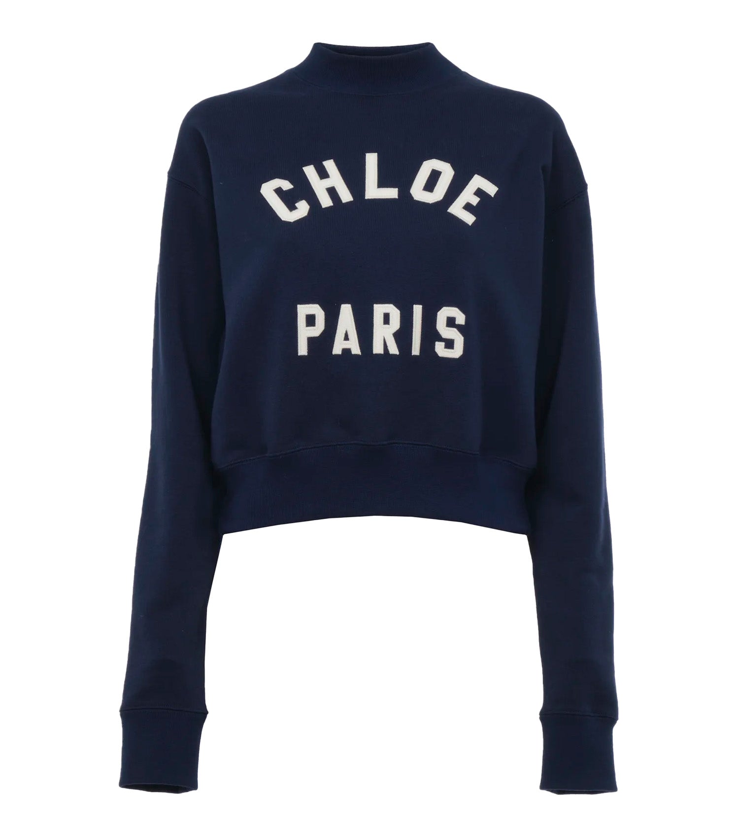 CHLOÉ Paris Cotton Fleece Sweatshirt