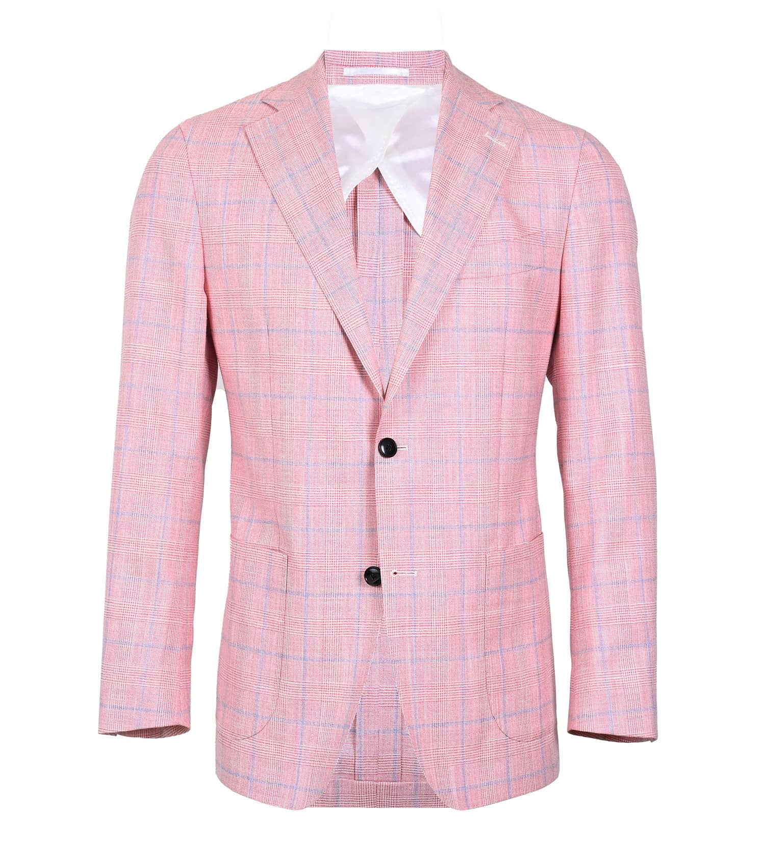 SAM MALOUF ORANGE LABEL Red Glen Plaid Sport Coat
