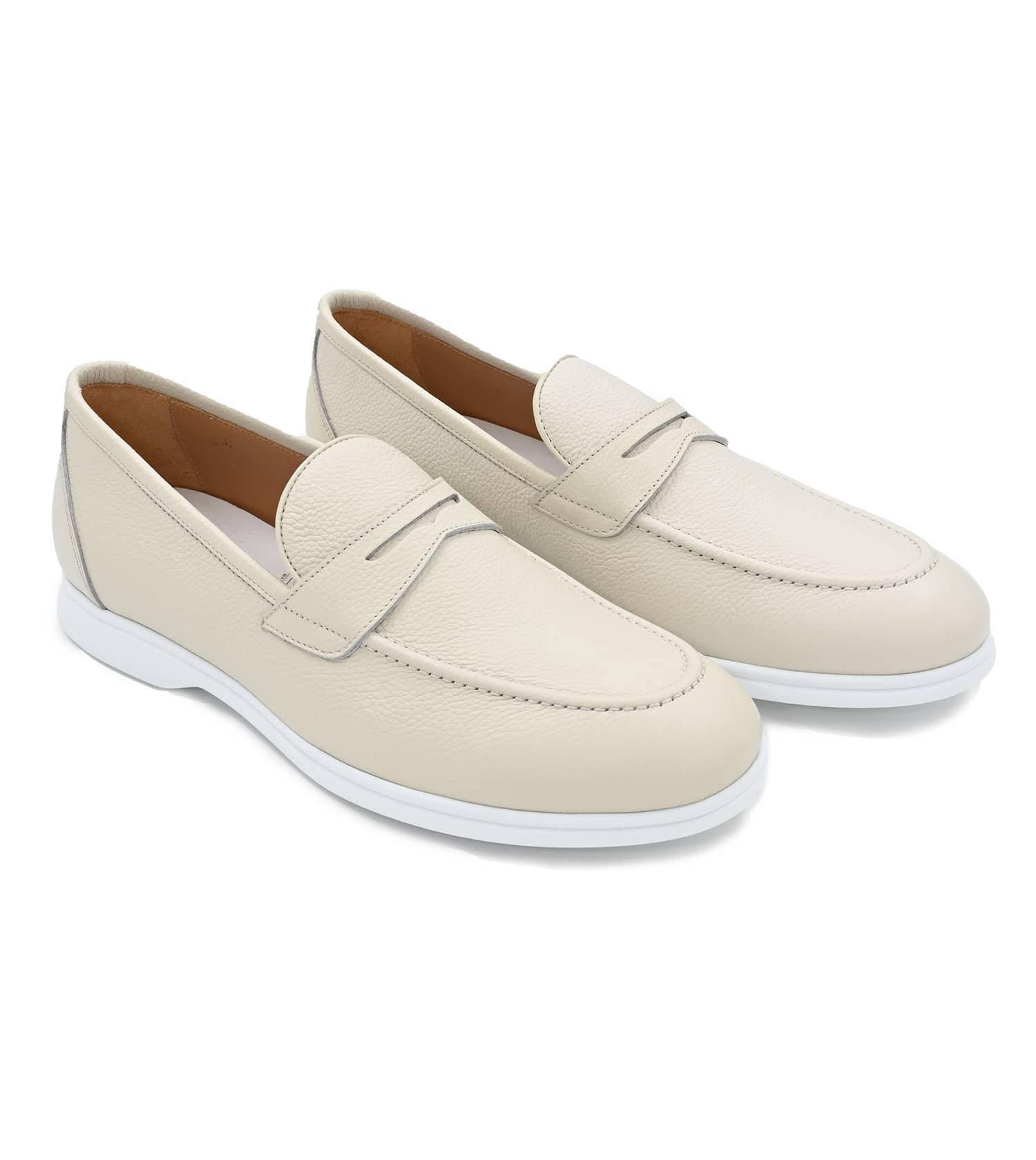 KITON Cream Loafer