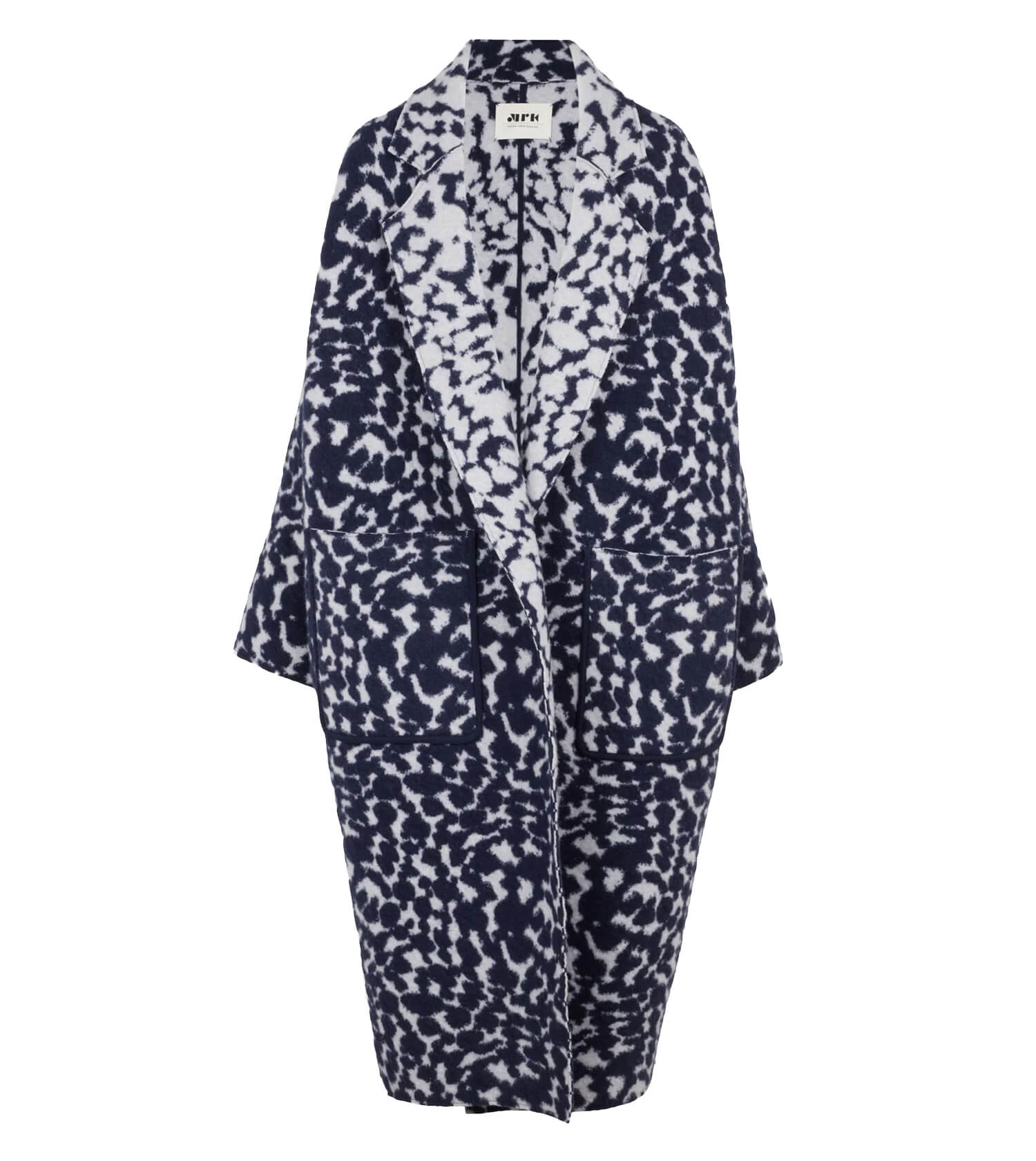 MAISON RABIH KAYROUZ Leopard Print Reversable Coat