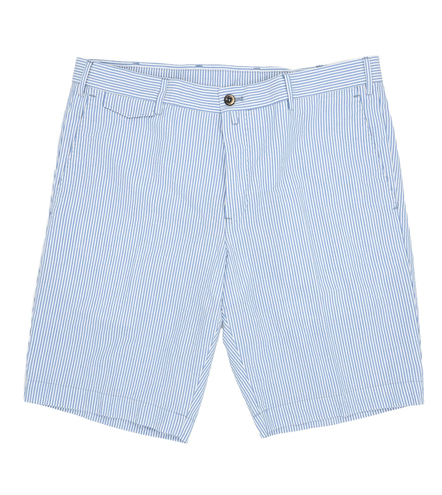 PT01 Stretch Seersucker Bermuda Short