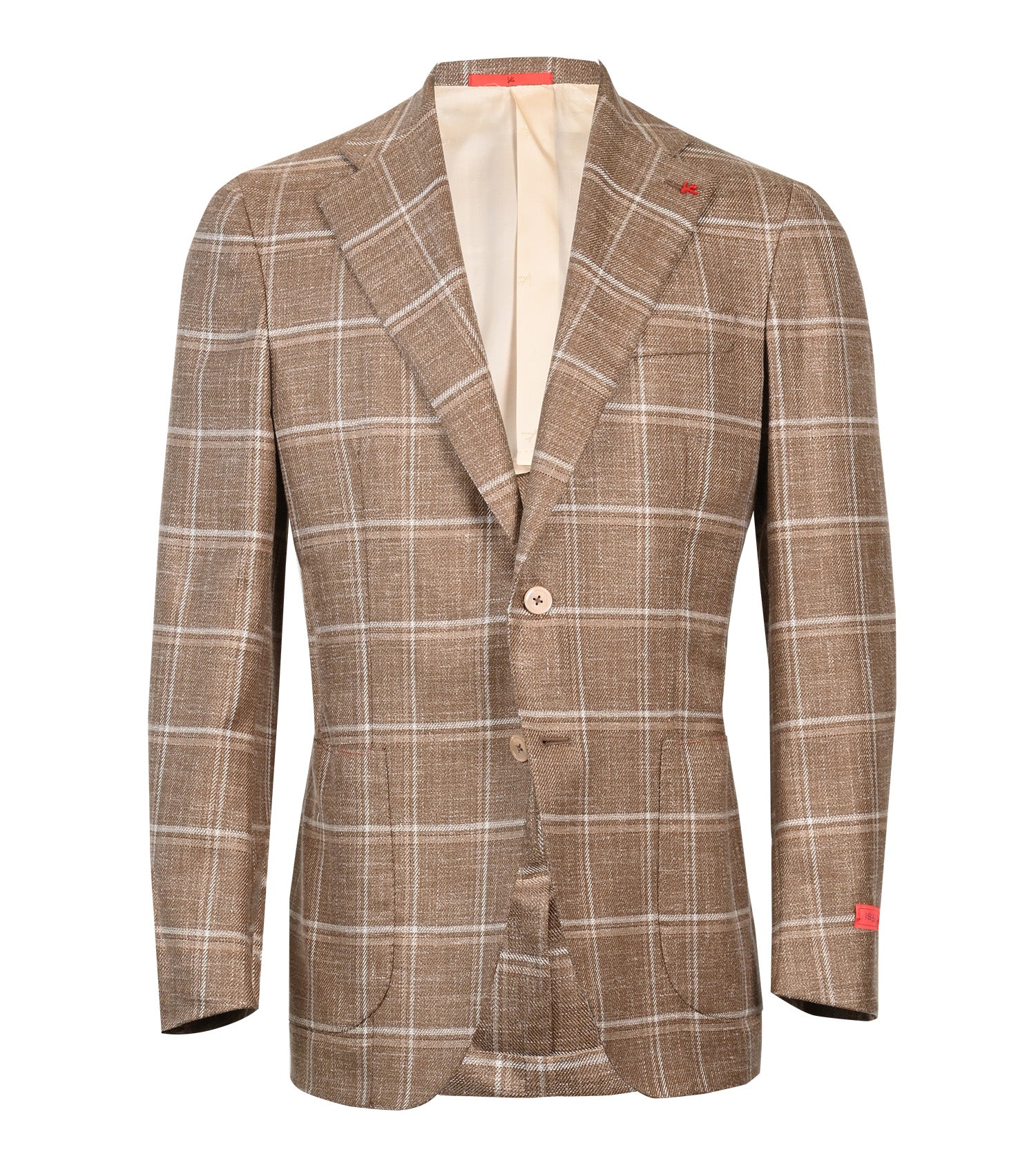 ISAIA Summertime Windowpane Sport Coat