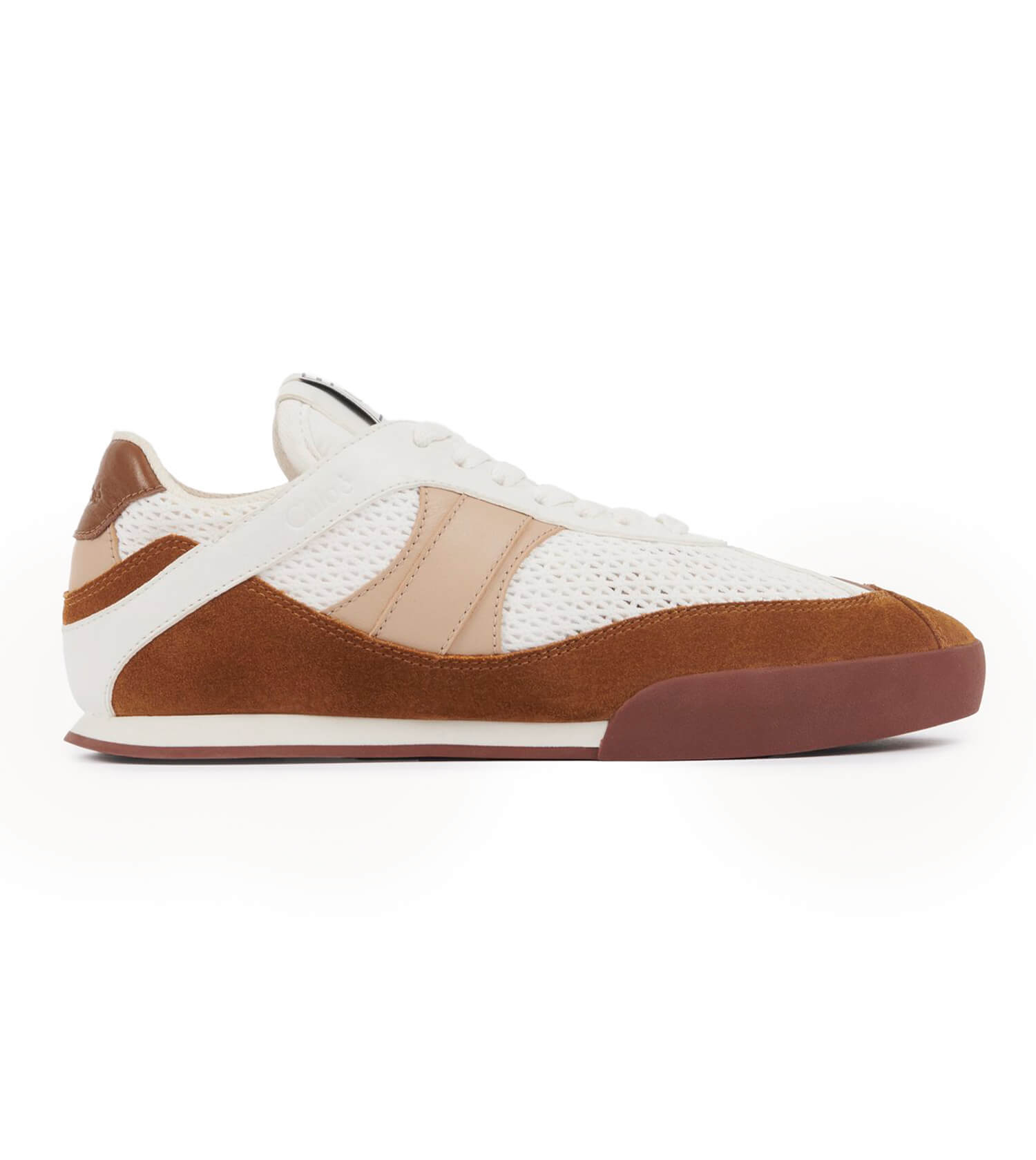 CHLOÉ Sneakers Natural Brown Mesh