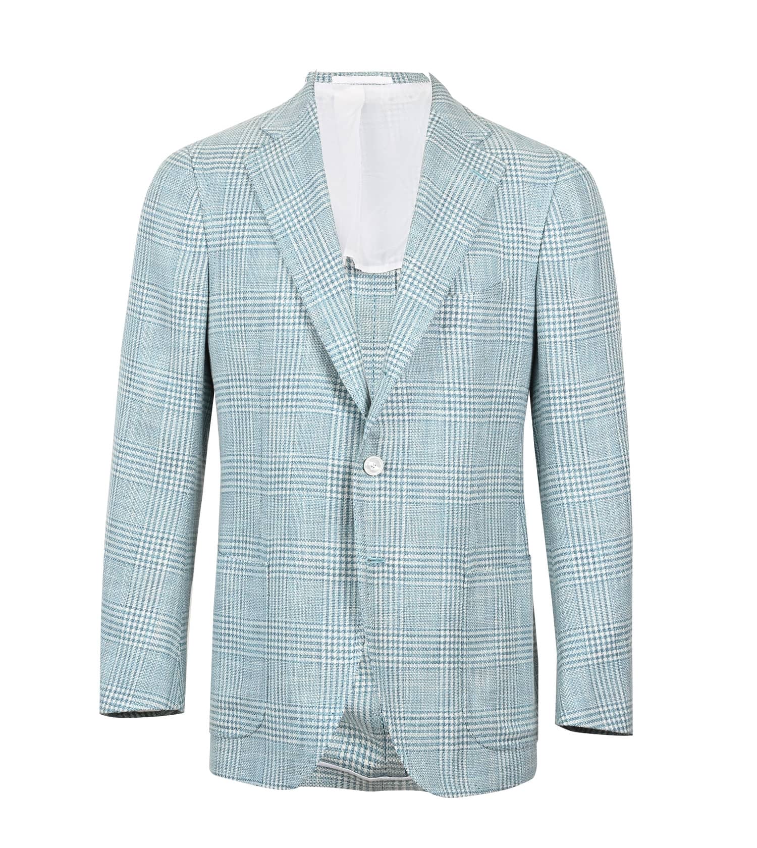 CESARE ATTOLINI Glen Plaid Sport Jacket