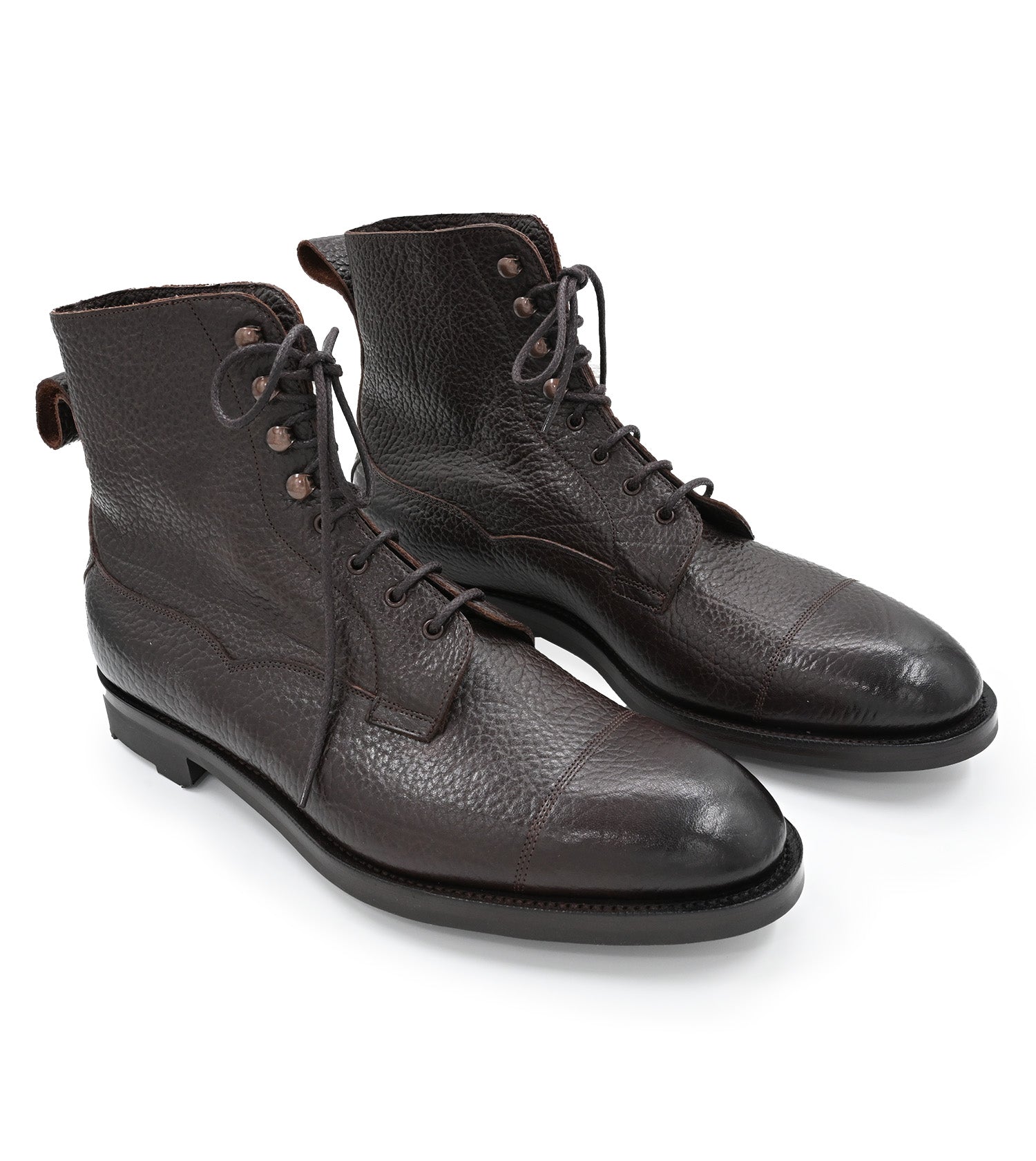 EDWARD GREEN Galway Dark Brown London Grain