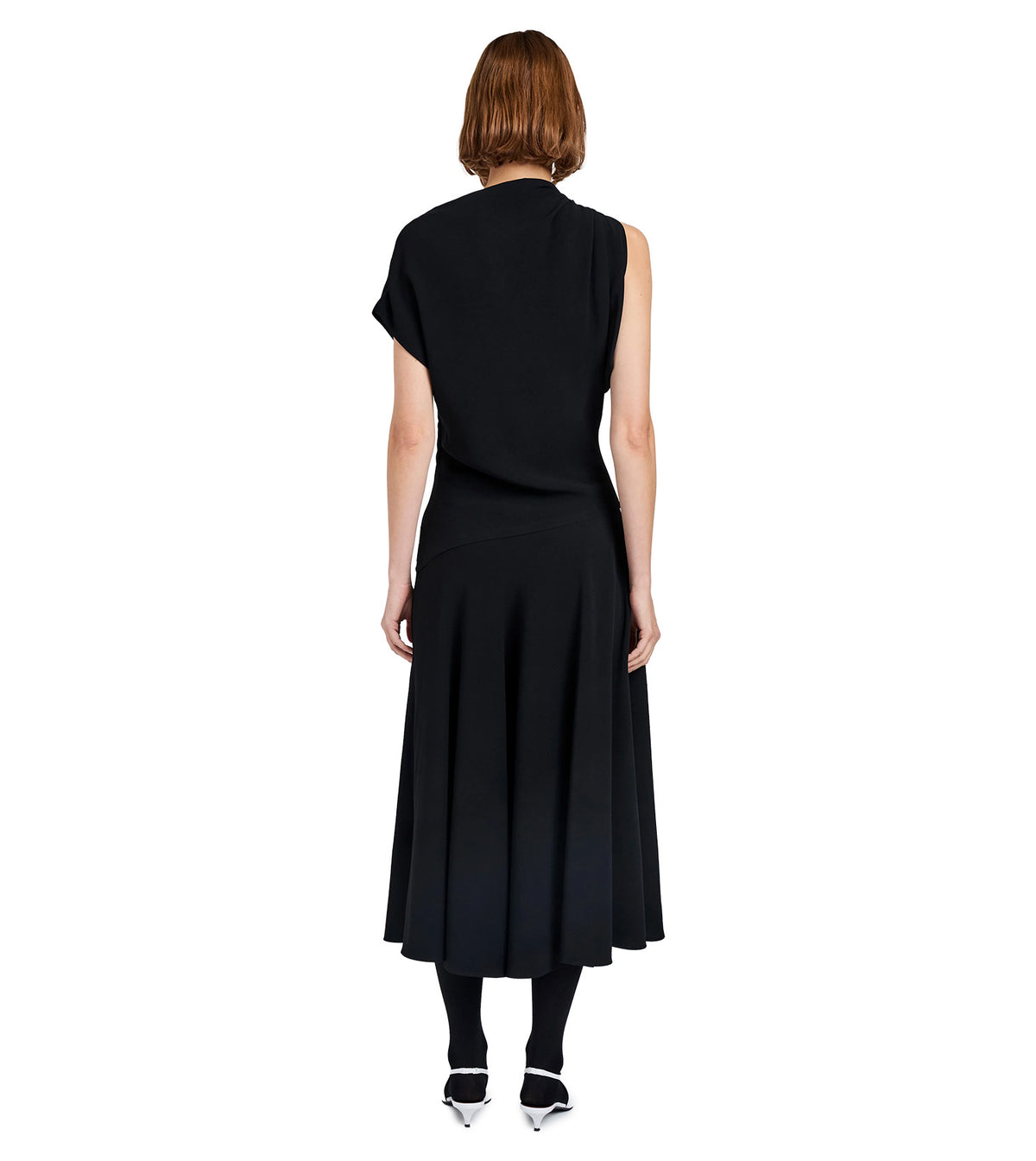 PROENZA SCHOULER Rue Dress in Light Matte Double Crepe | Sam Malouf Authentic Luxury PROENZA SCHOULER Rue Dress in Light Matte Double Crepe | Sam Malouf Authentic Luxury