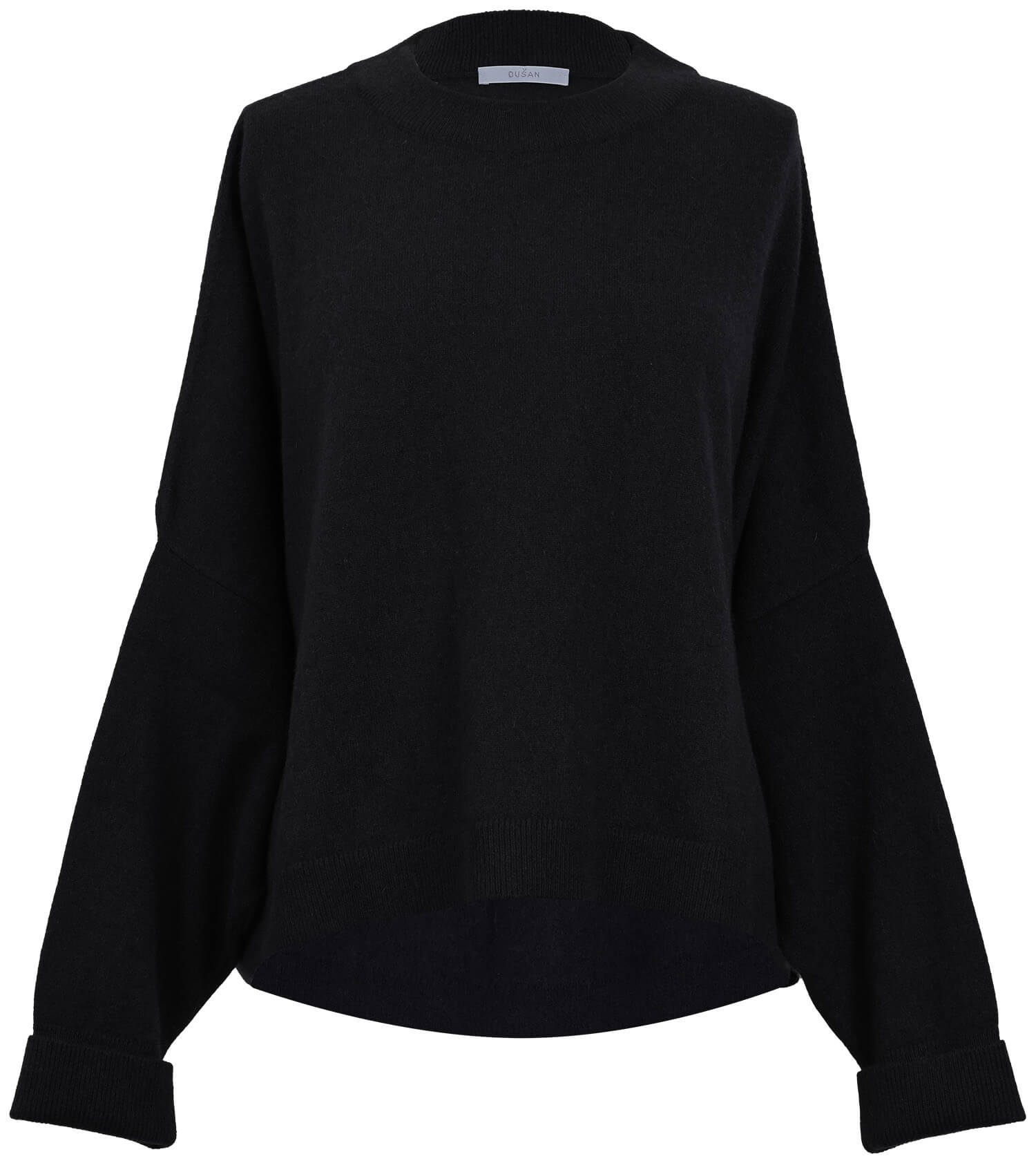 DUSAN Iconic Crew Neck Sweater 12GG Cashmere +Colors