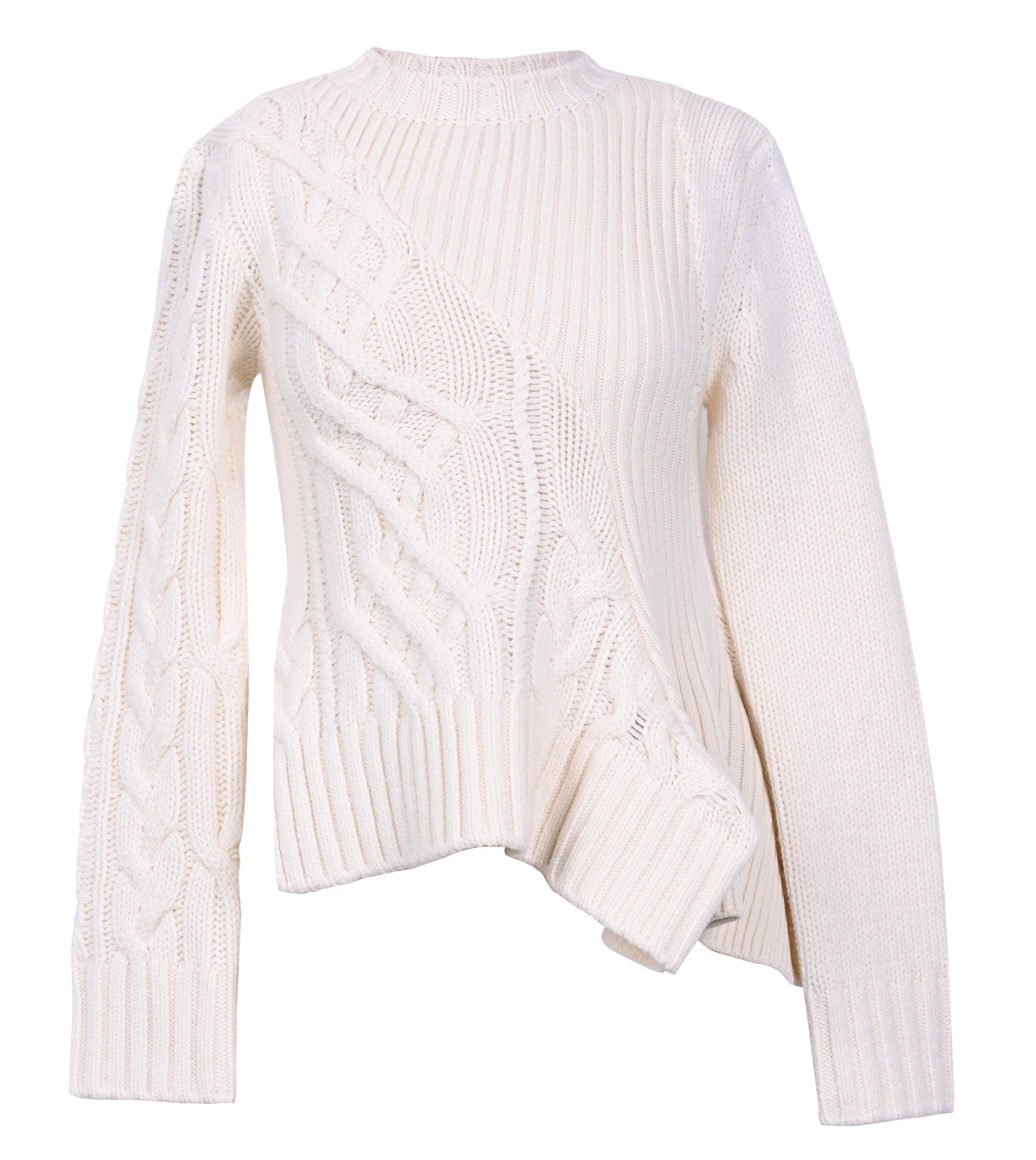 SACAI Wool Knit Pullover
