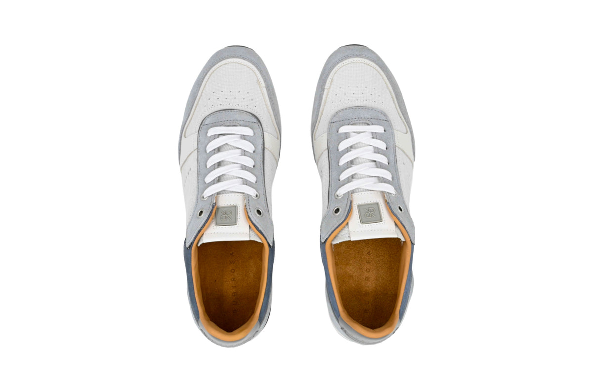 RUBIROSA Joan Light Grey Sneaker | Sam Malouf Authentic Luxury display picture 1