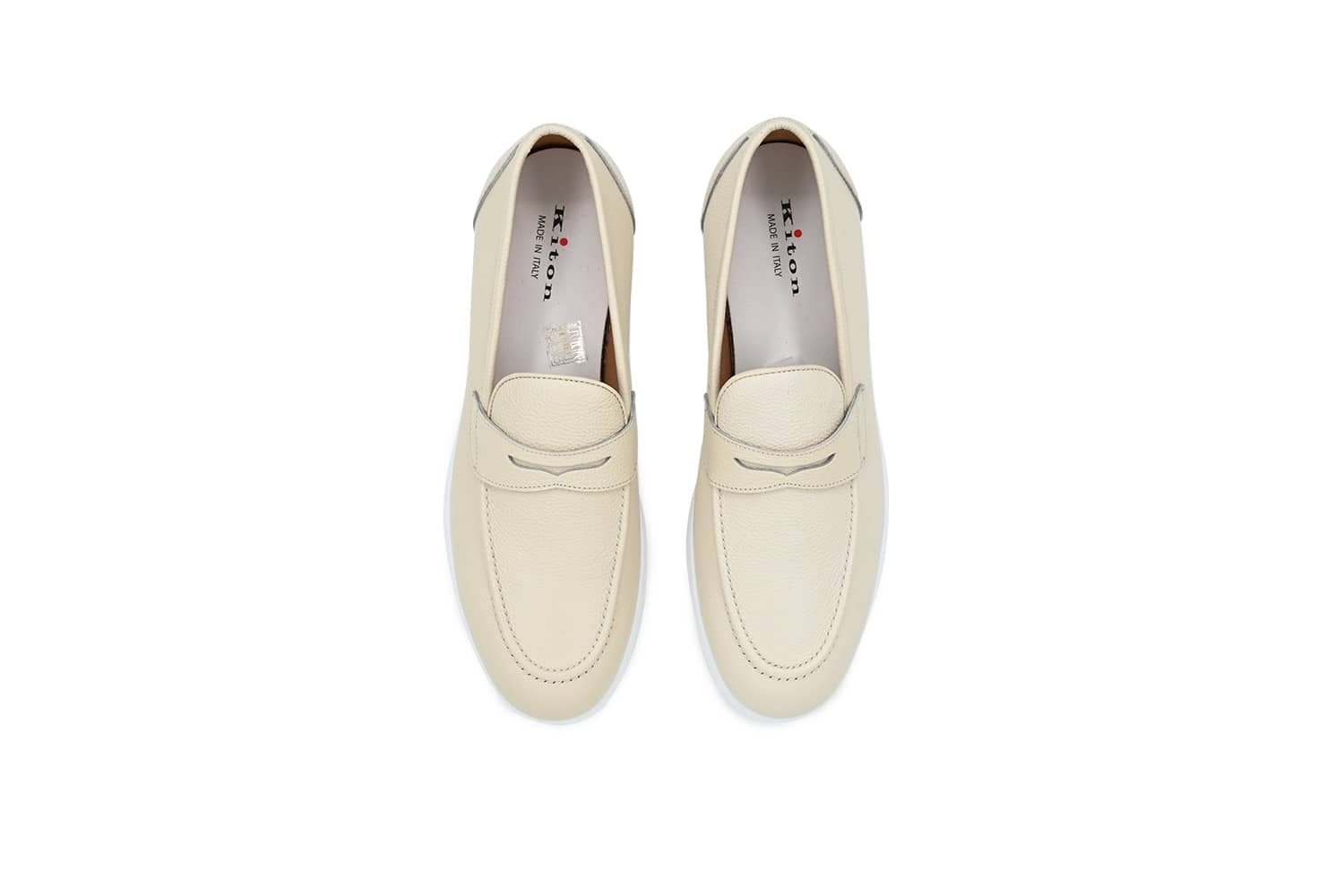 KITON Cream Loafer
