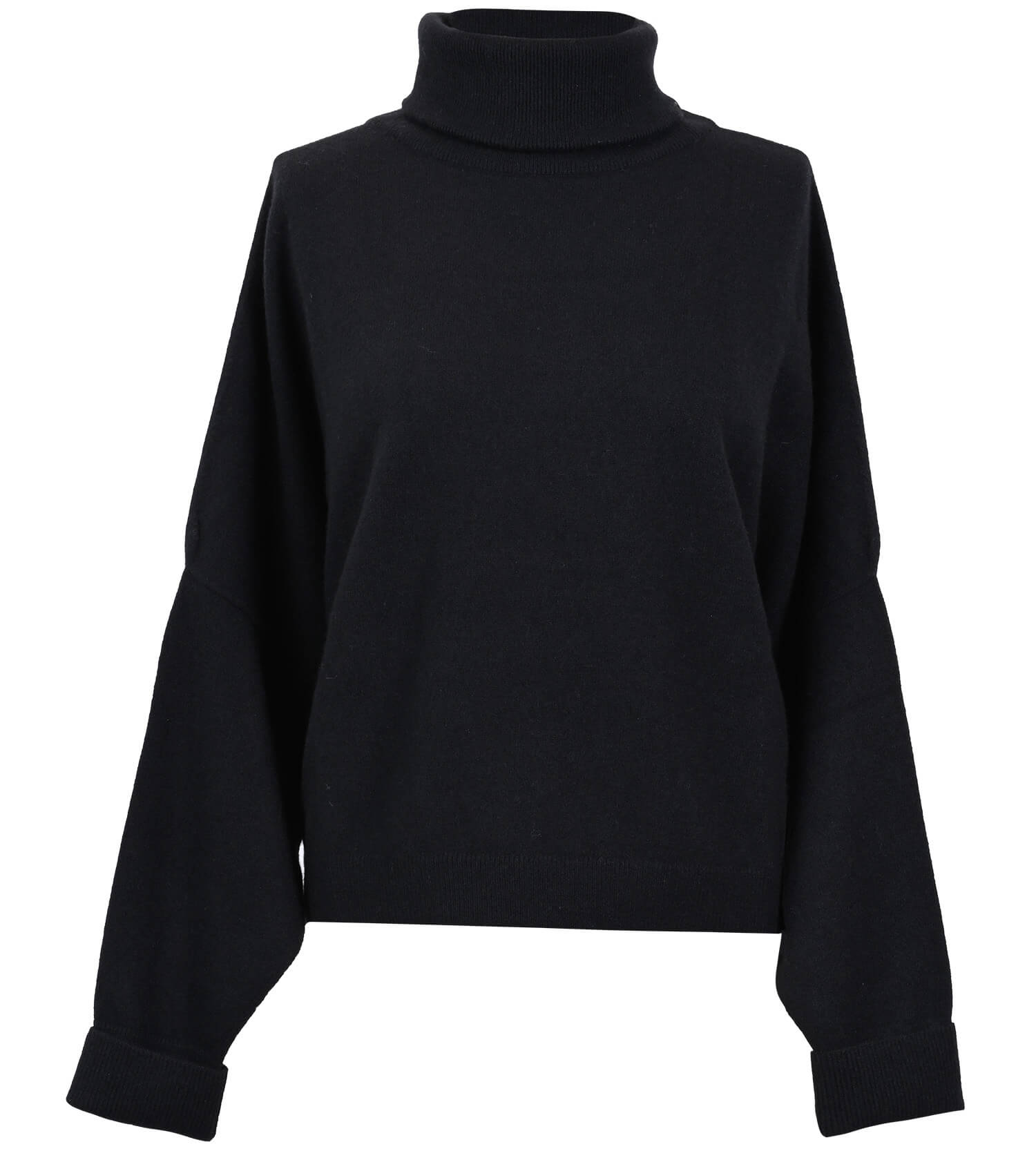 DUSAN Iconic T-Neck Sweater 12GG Cashmere Knit