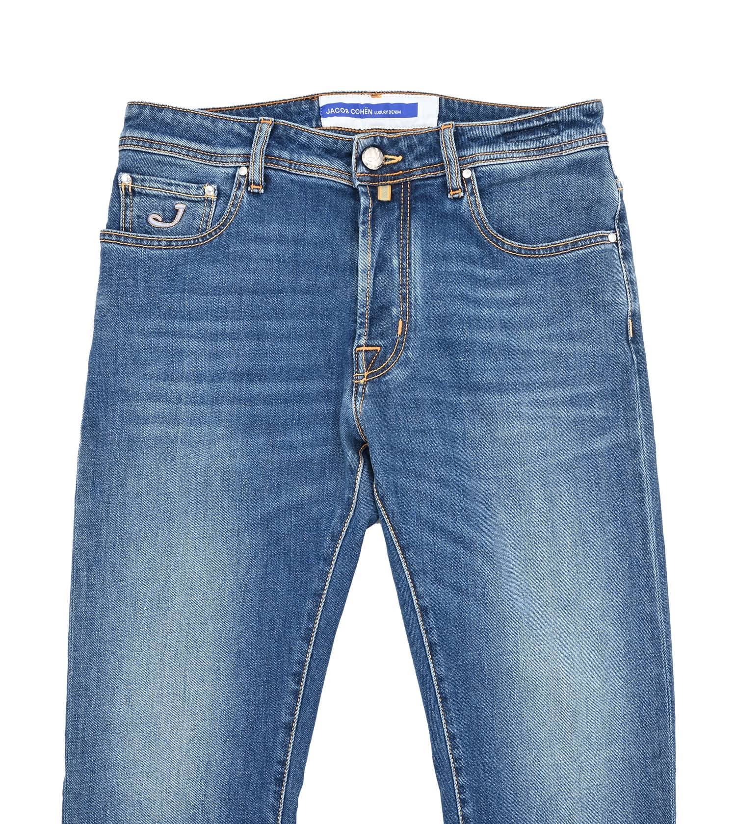 JACOB COHEN Slim Fit Medium Wash Denim