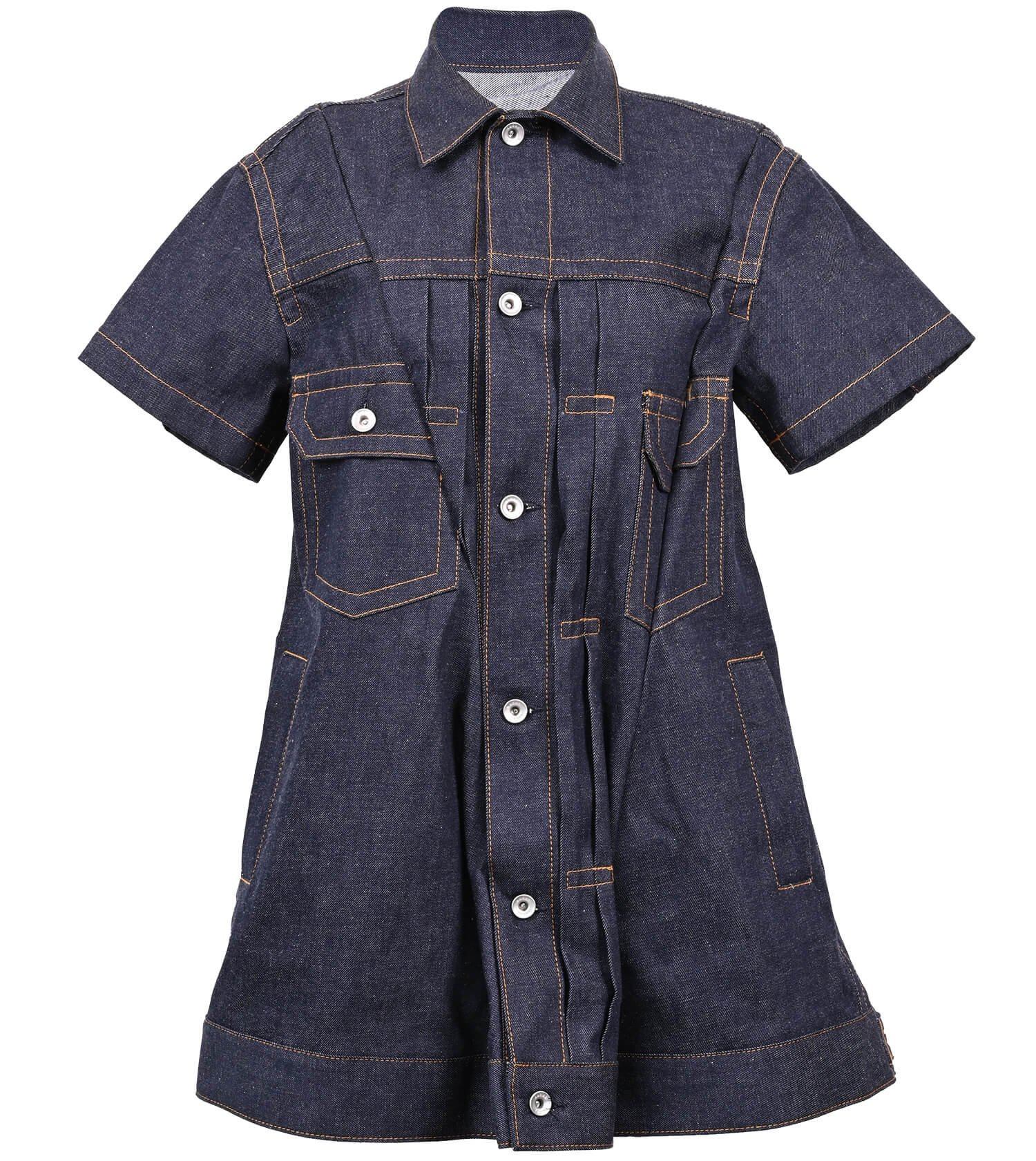 SACAI Denim Mini Dress