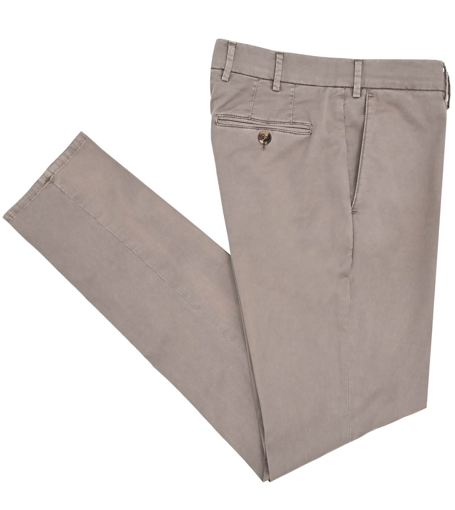 BRUNELLO CUCINELLI Flat Front Trouser