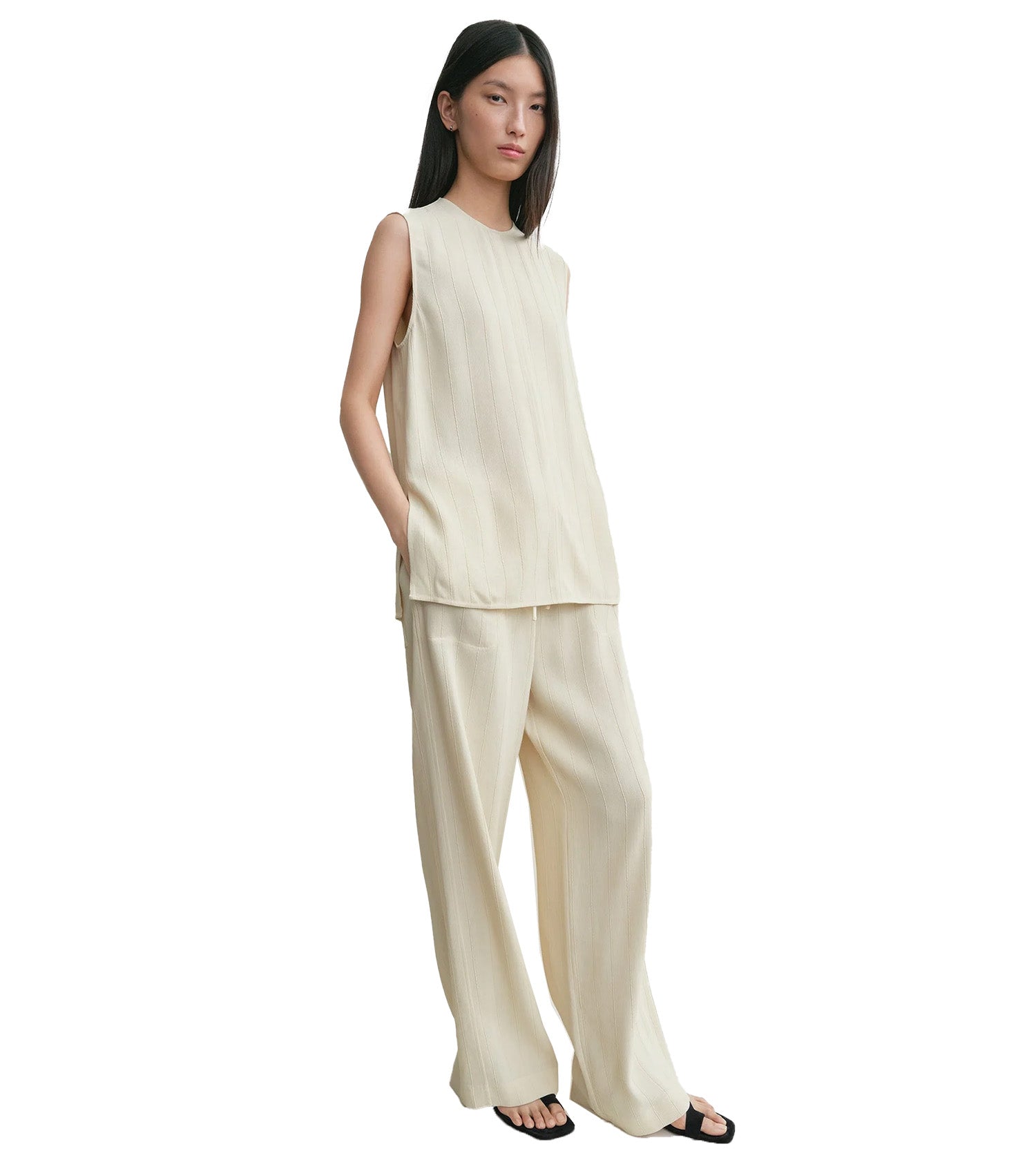 TOTEME Woven Stripe Top
