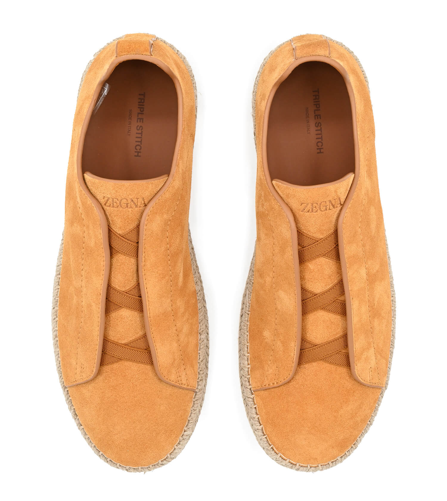 ZEGNA Triple Stitch Espadrille Sneaker