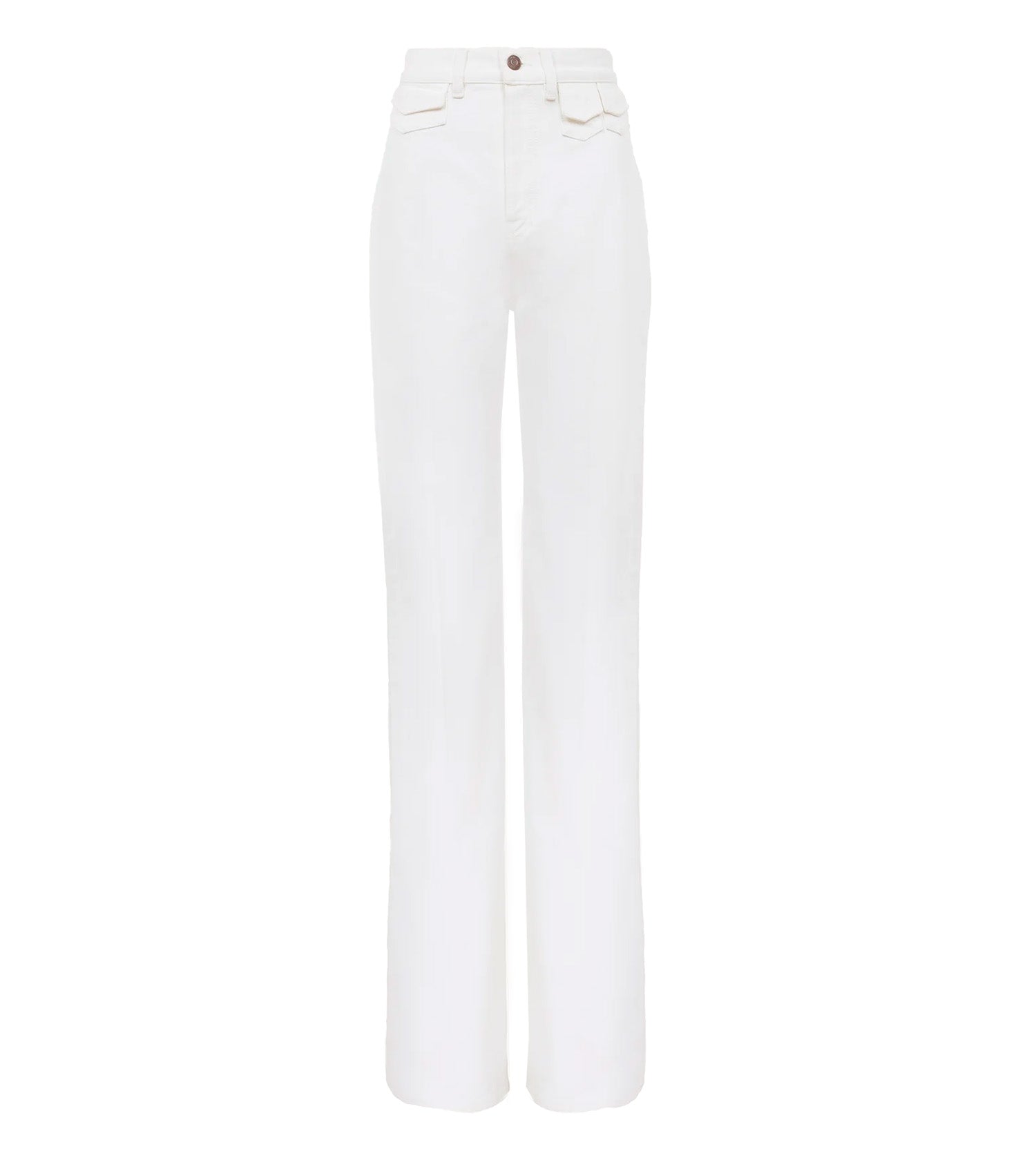 CHLOÉ High-Rise Flare Jeans, Runway