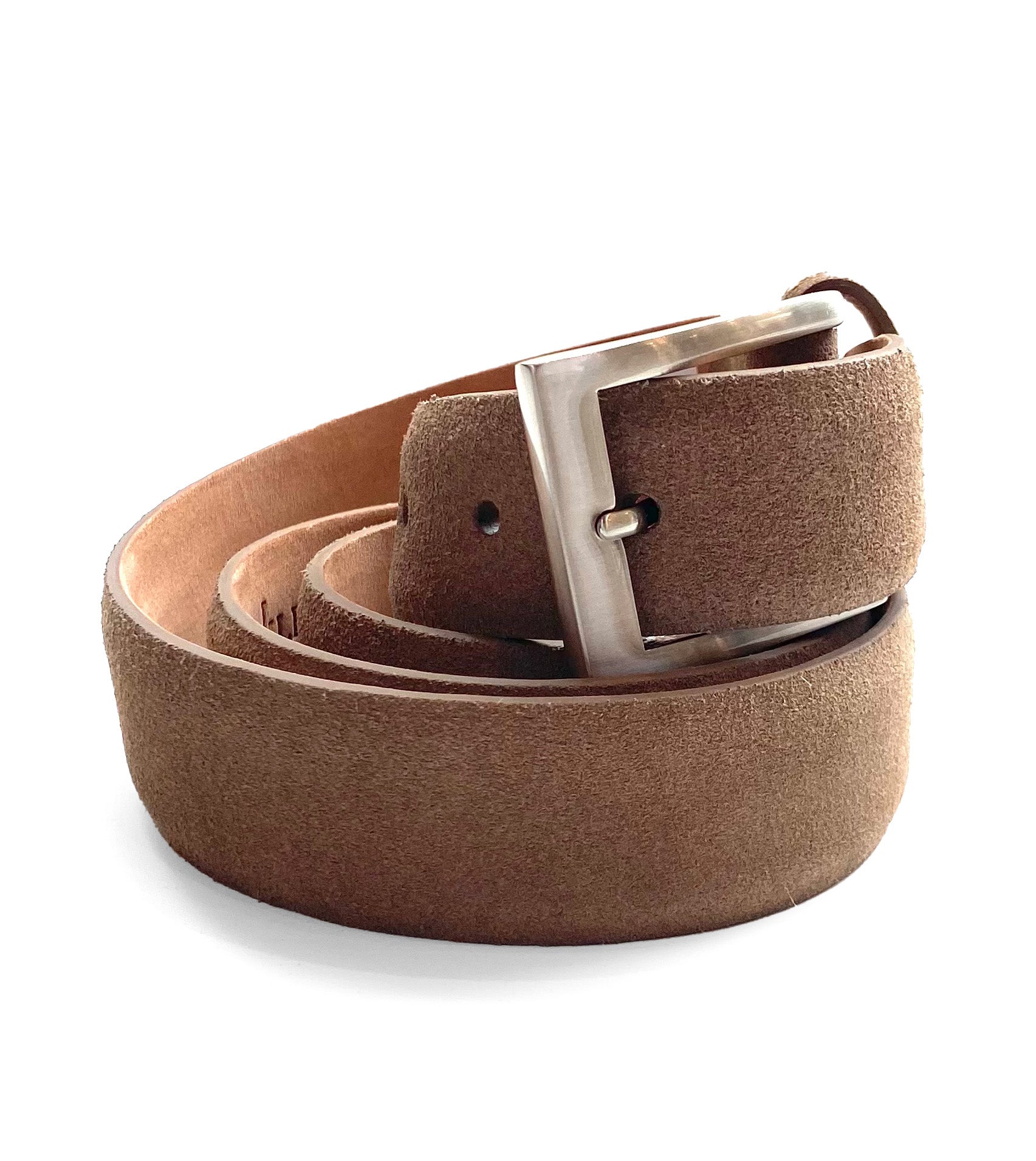 W KLEINBERG Sueded Calf 1 3/8" Belt