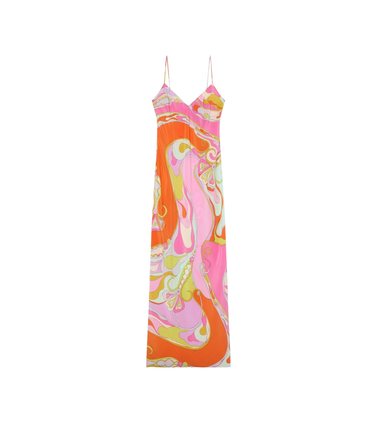 Pucci Crêpe de Chine Long Dress