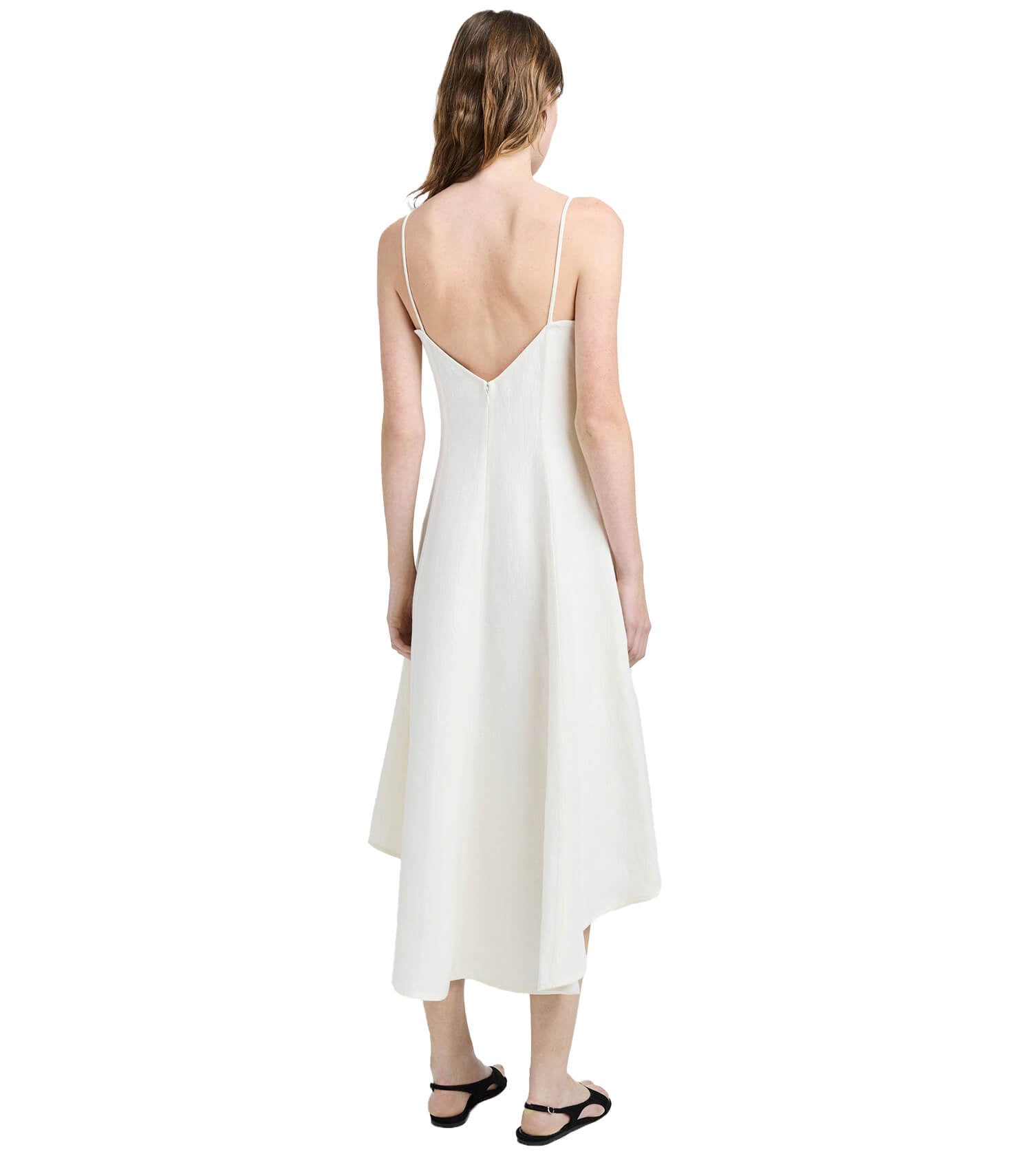 PROENZA SCHOULER Elaine Dress in Cotton Viscose Linen