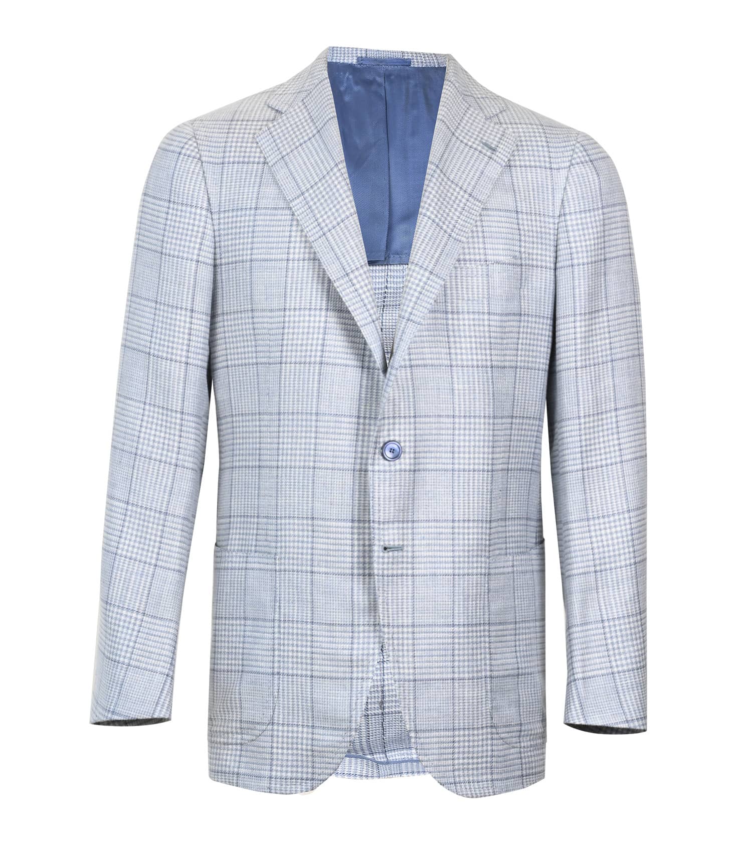 CESARE ATTOLINI Windowpane Houndstooth Sport Jacket
