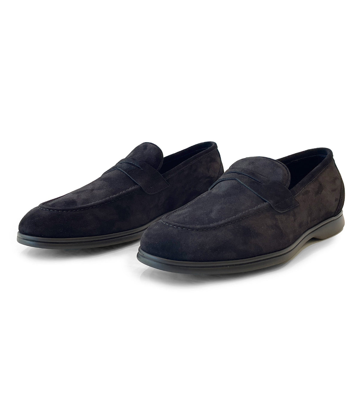 black suede dress shoes mens Men's Black Suede Derbys main image 0