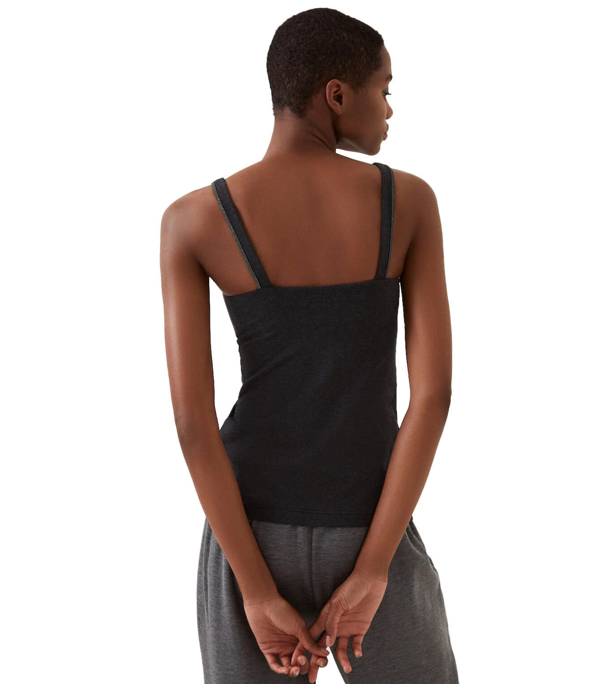 BRUNELLO CUCINELLI Cotton Bra Tank Top