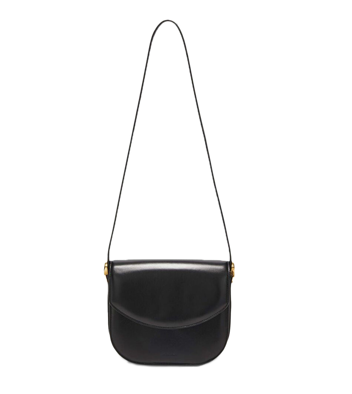 JIL SANDER Coin Detail Shoulder Bag | Sam Malouf Authentic Luxury