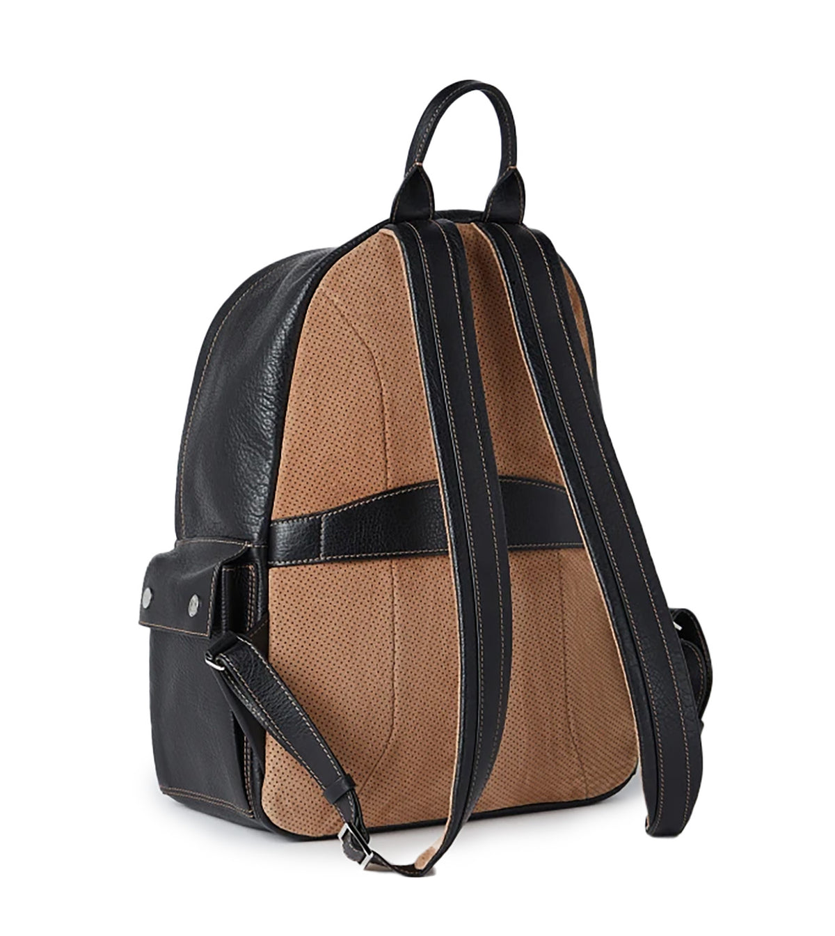 brunello cucinelli leather backpack Cucinelli, Grained calfskin travel backpack, Black, OS The grained calfskins special finish gives the leather a unique Brunello Cucinelli Leather Backpack -