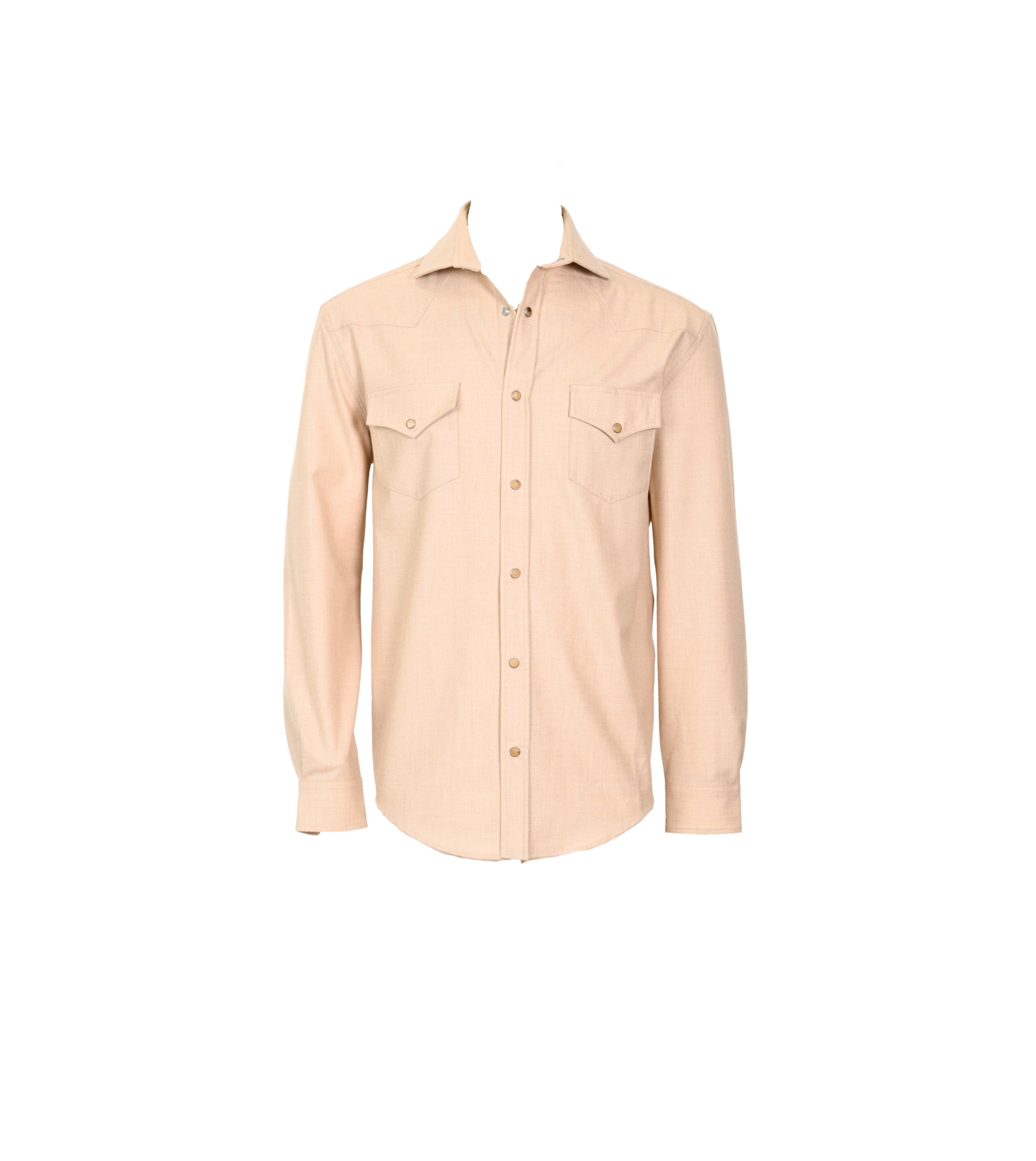MARCO PESCAROLO Cashmere Western Shirt
