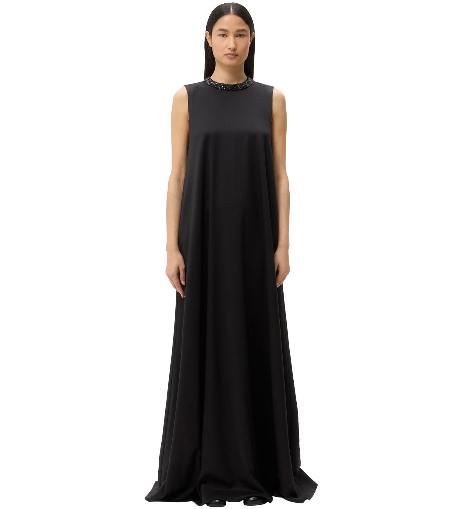 TWP Capitol with Crystal Collar Dress