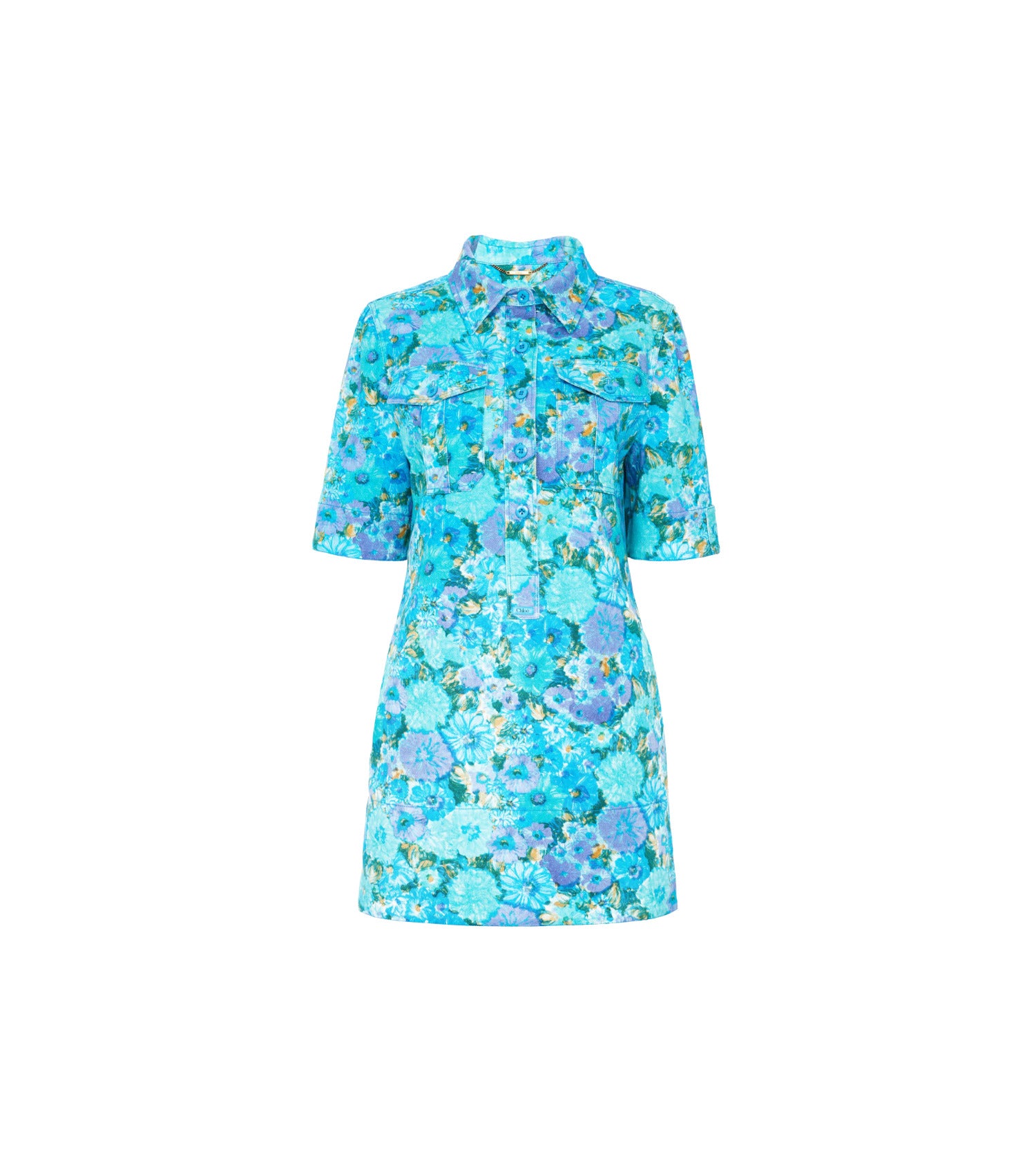 chloe cotton dress Womens Aspiga Green Chloe Thin Cotton Dress M