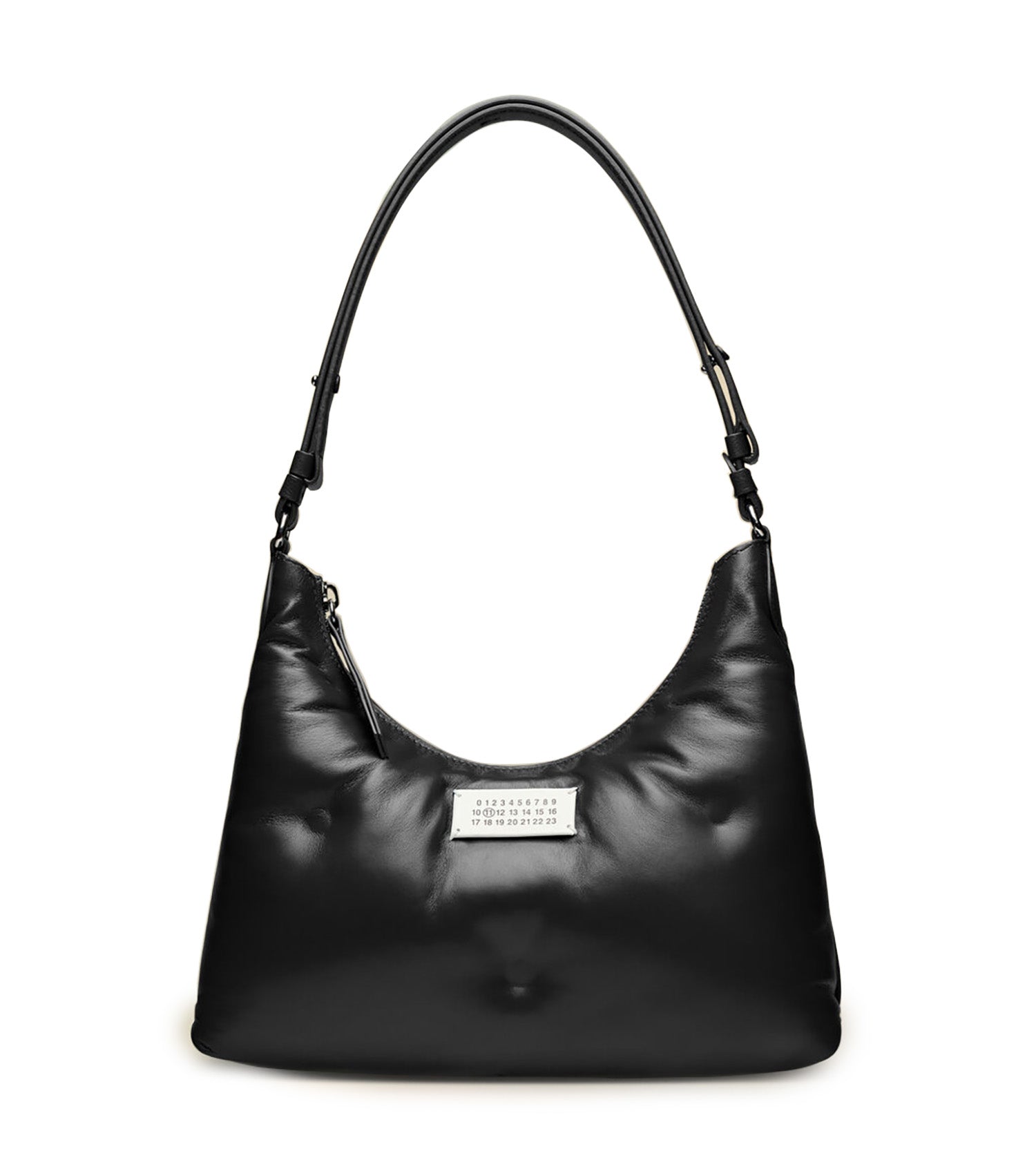 MAISON MARGIELA Glam Black Slam Hobo Small Bag