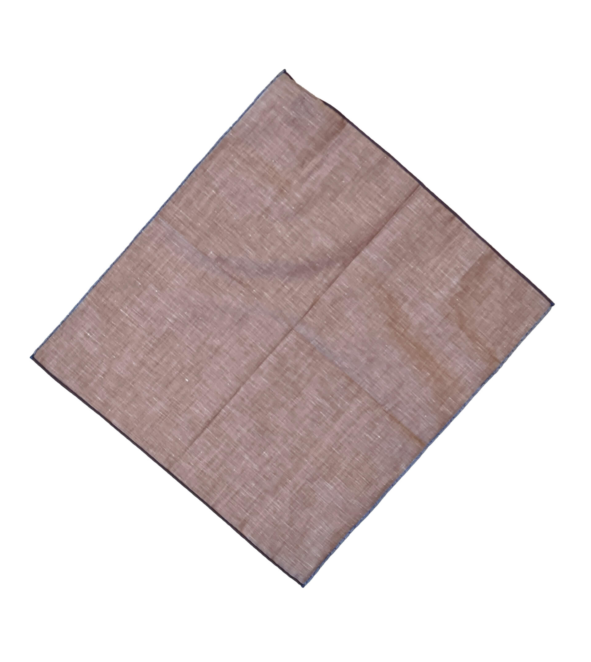SAM MALOUF ORANGE LABEL Cotton/Linen Pocket Square