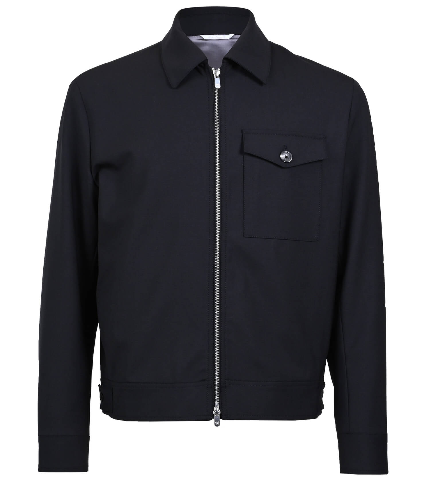 MARCO PESCAROLO Full Zip Wool Ventuno Jacket
