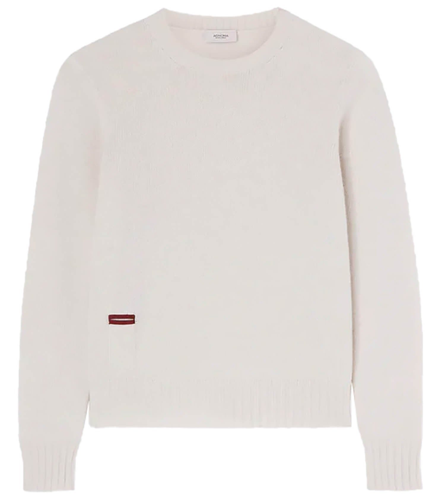 AGNONA Lipstick Crewneck Cashmere