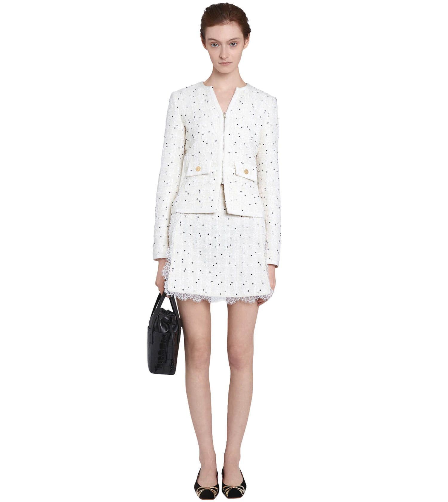 GIAMBATTISTA VALLI Boucle Mini Skirt