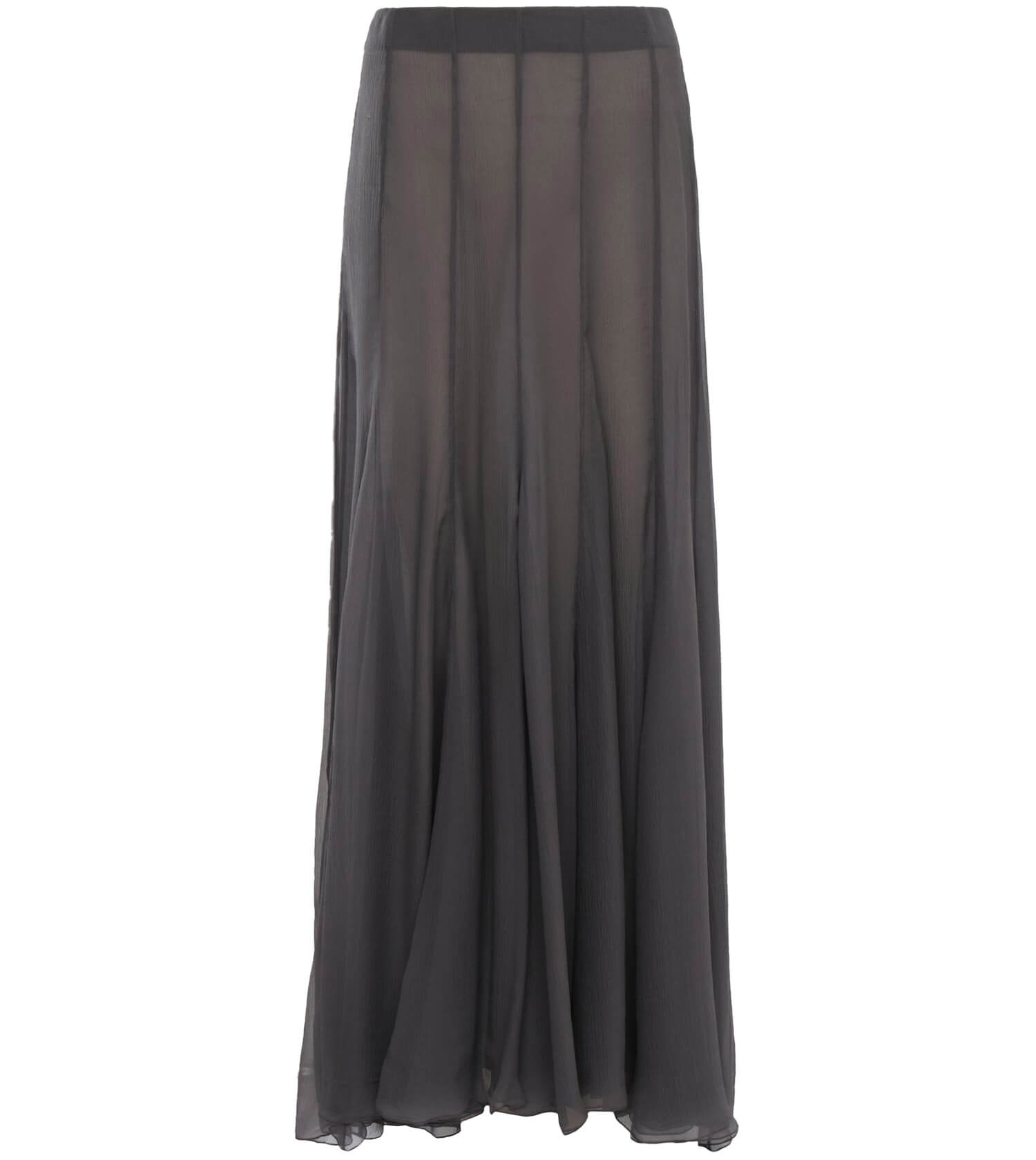 CHLOÉ Fluid Maxi Skirt In Washed Silk Satin