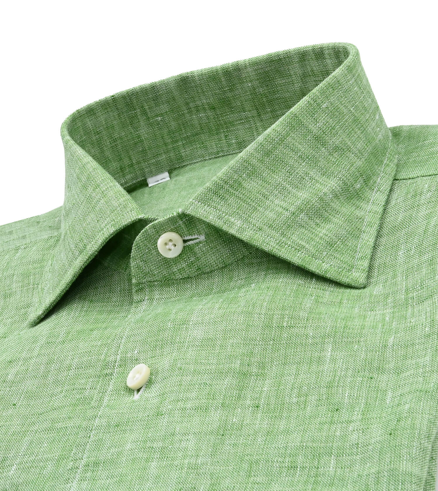 SAM MALOUF ORANGE LABEL Long Sleeve Linen Sport Shirt