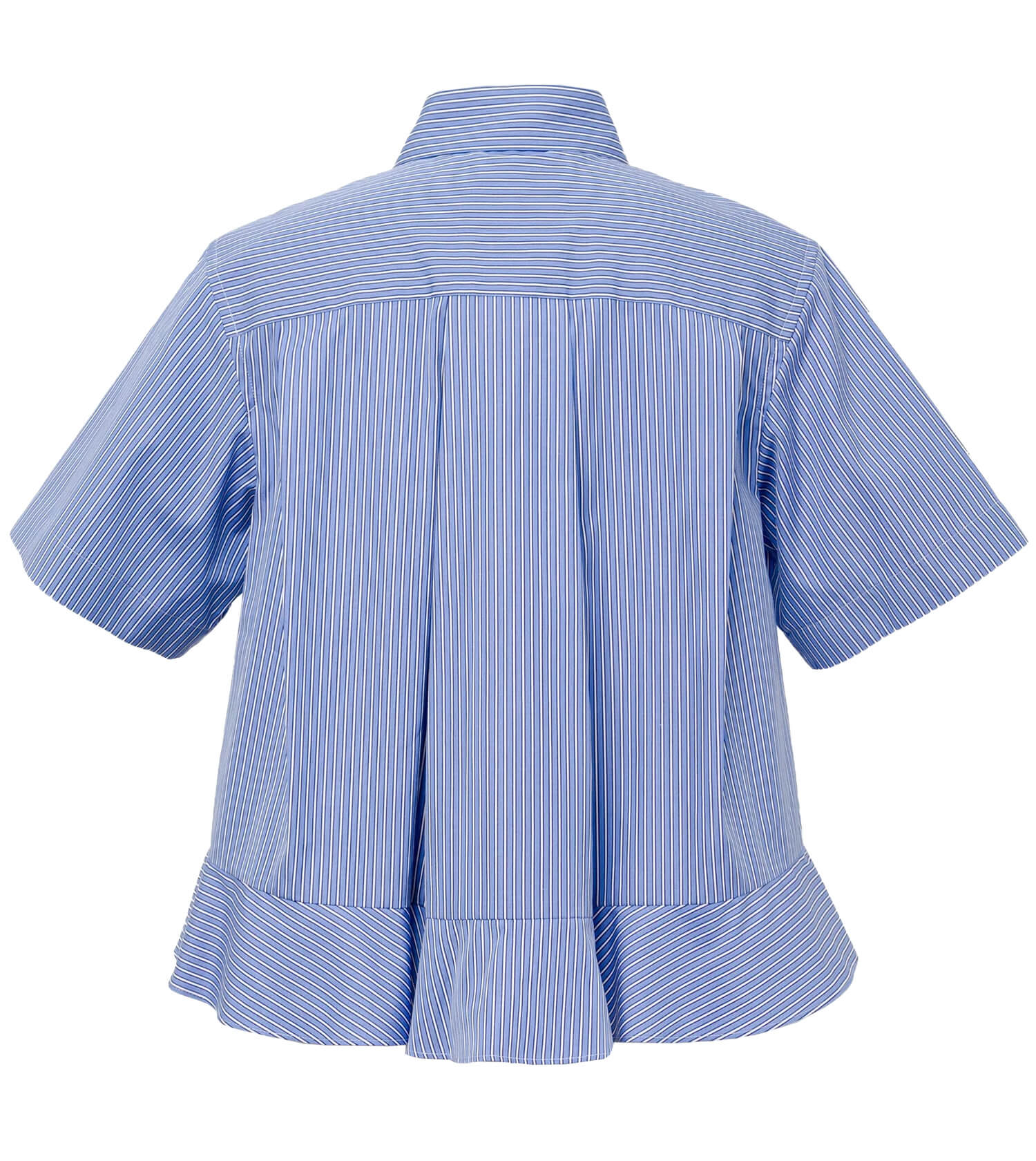 SACAI Poplin Stripe Pattern Shirt