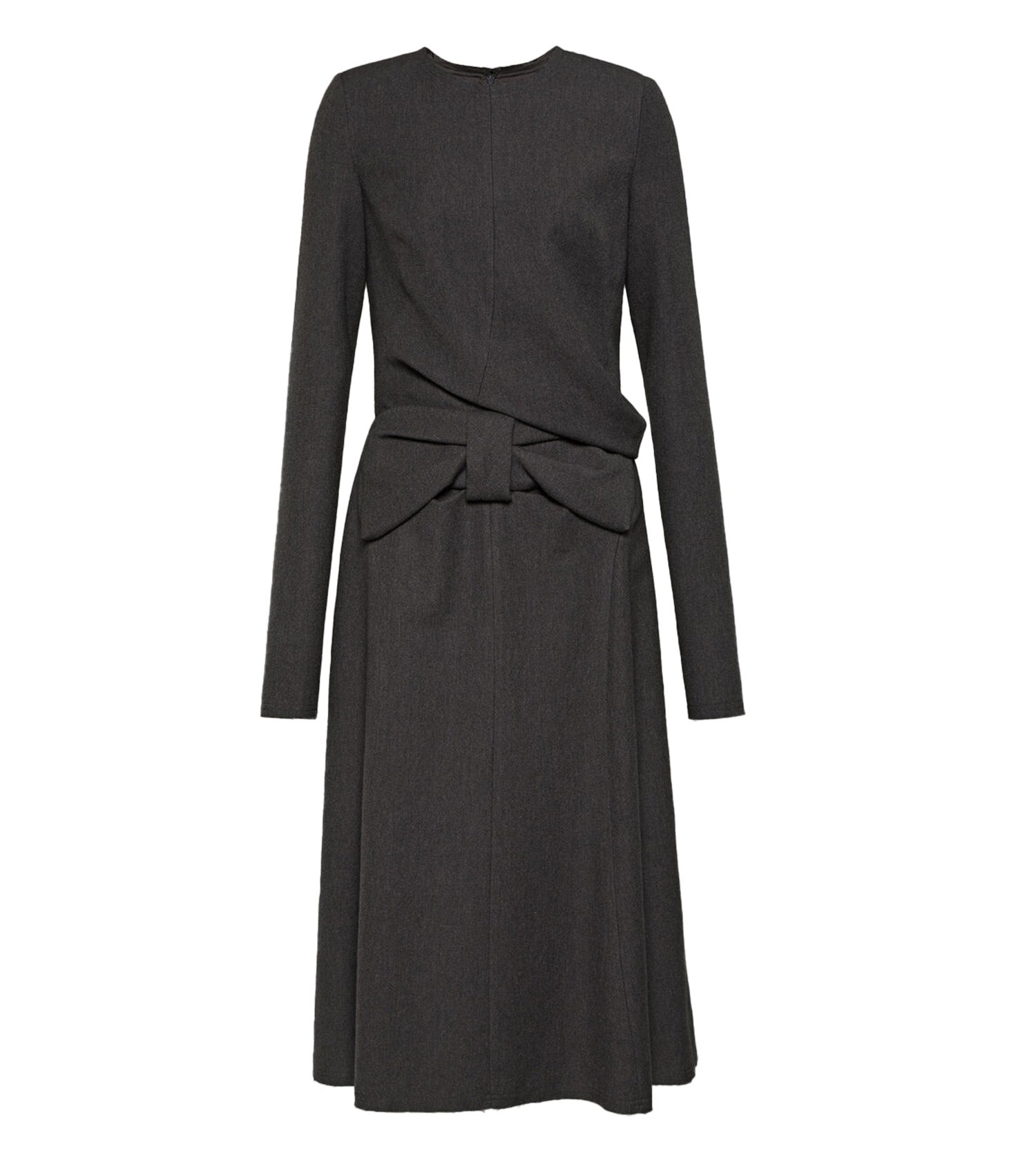 MAISON MARGIELA Bow Detail Midi Dress