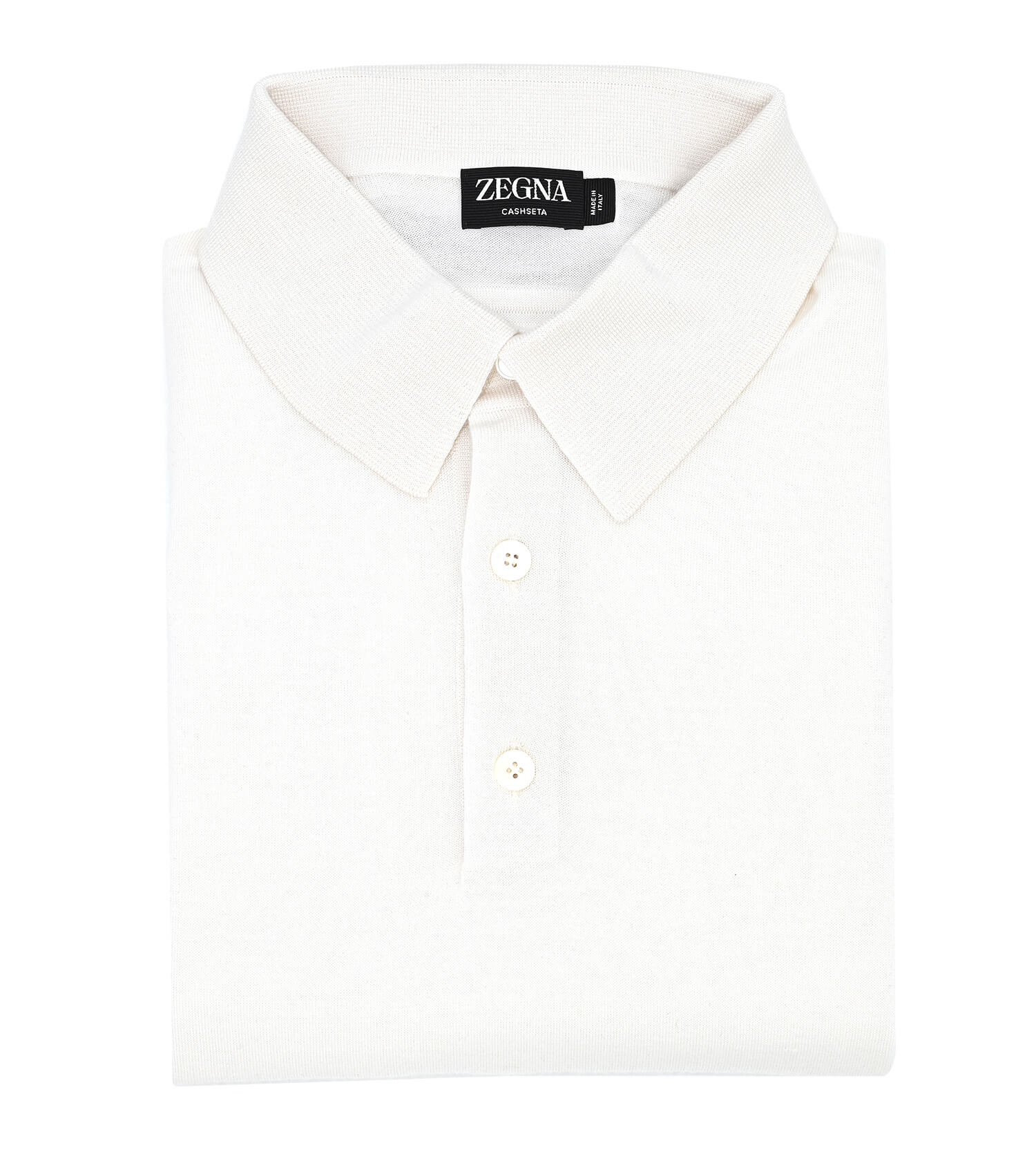 ZEGNA Cashseta Long Sleeve Polo