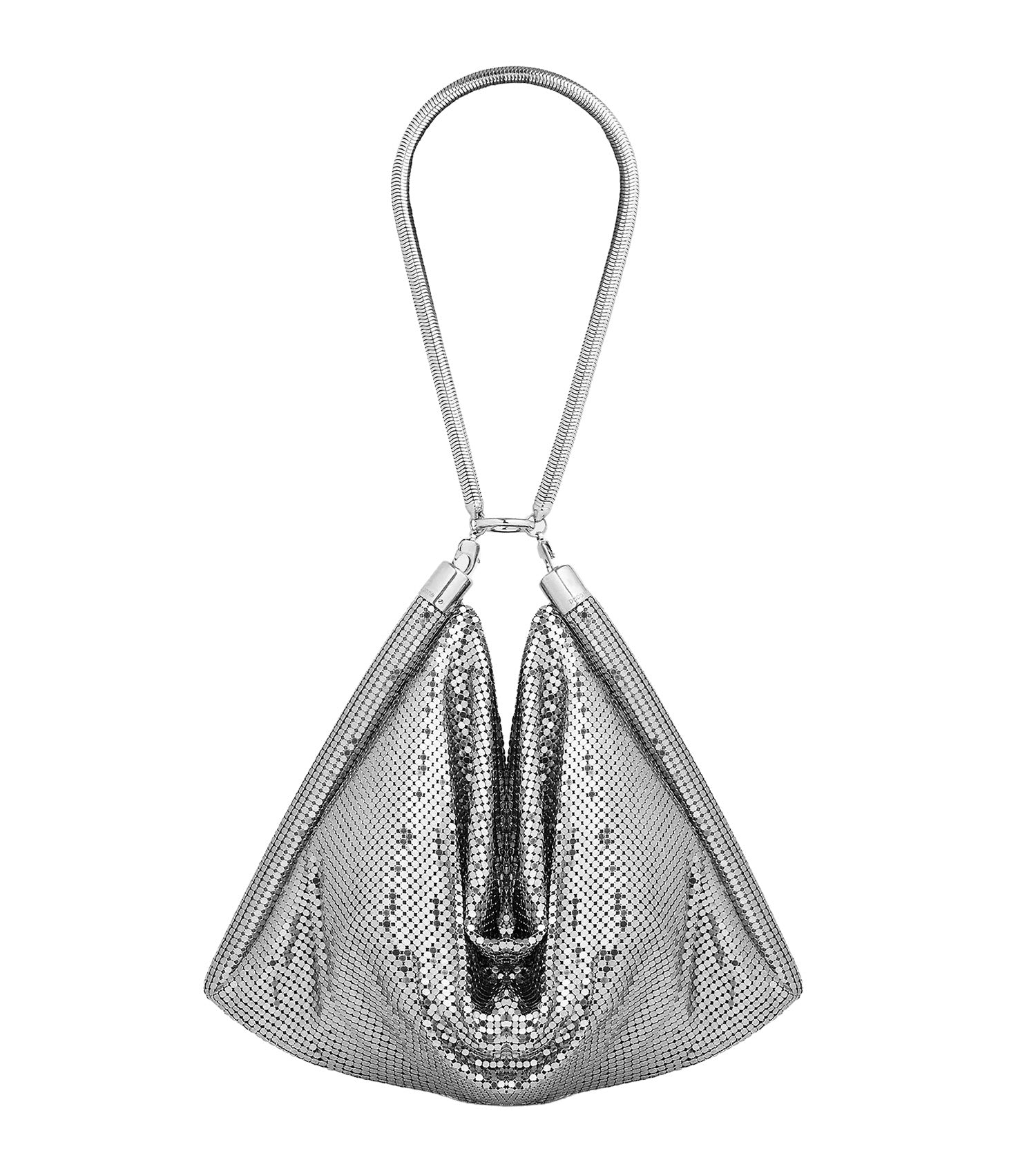 RABANNE Pixel Tube Sac A Main Metal Handbag
