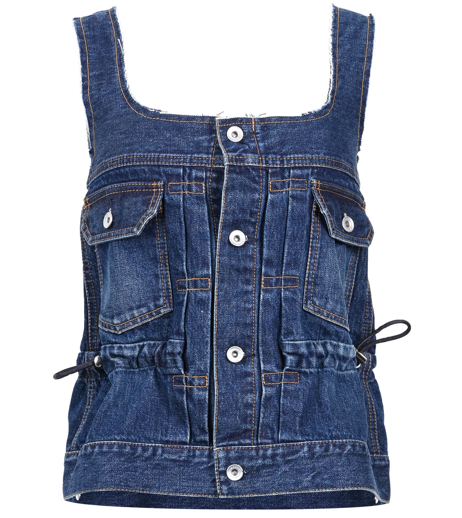SACAI Denim Tank Top