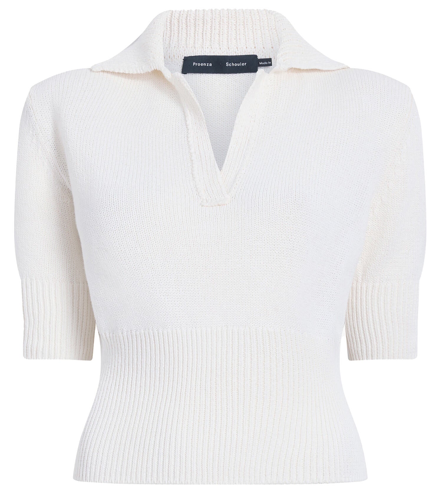 PROENZA SCHOULER Reeve Polo in Cotton Knit