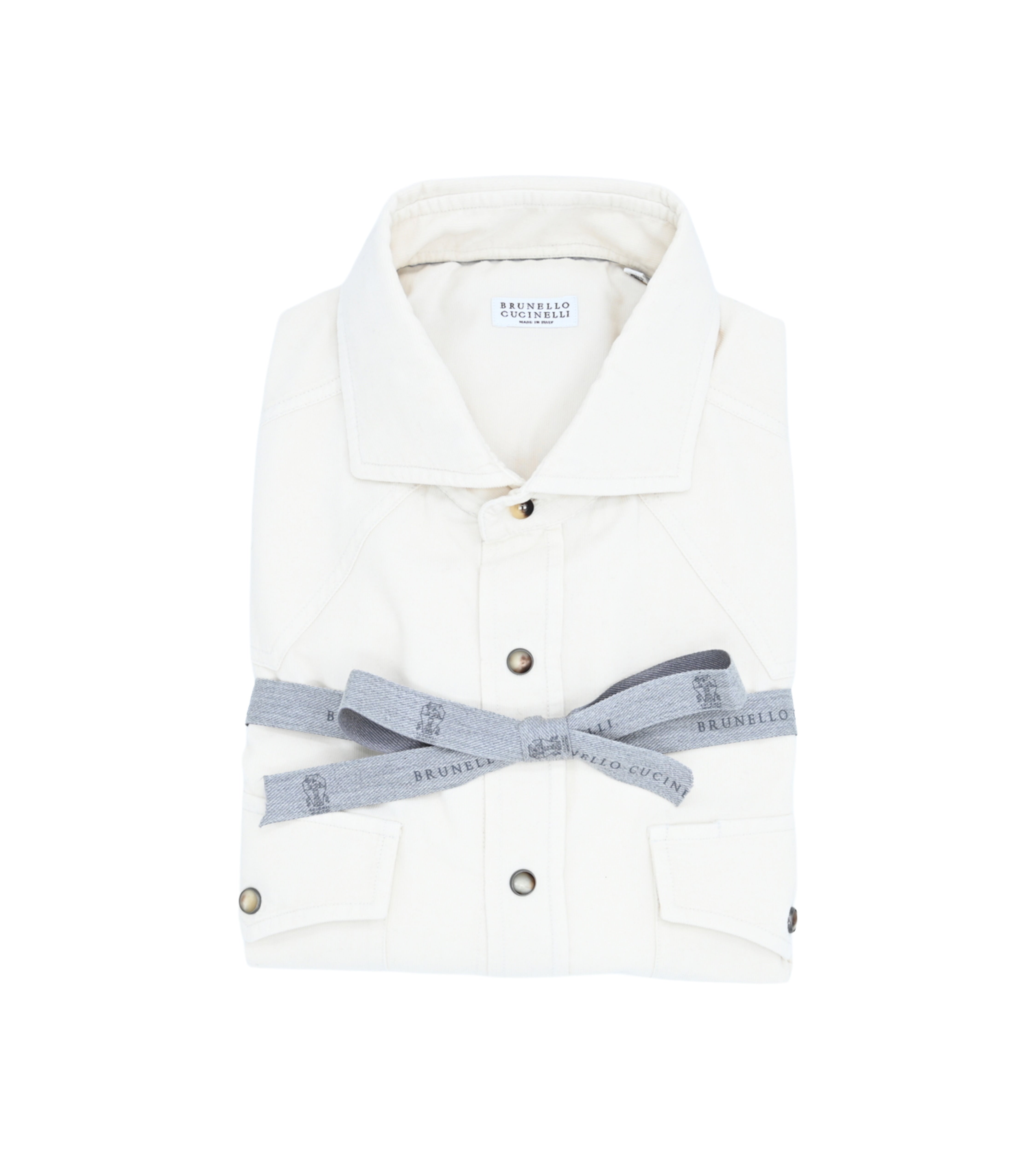 BRUNELLO CUCINELLI Western Snap Shirt