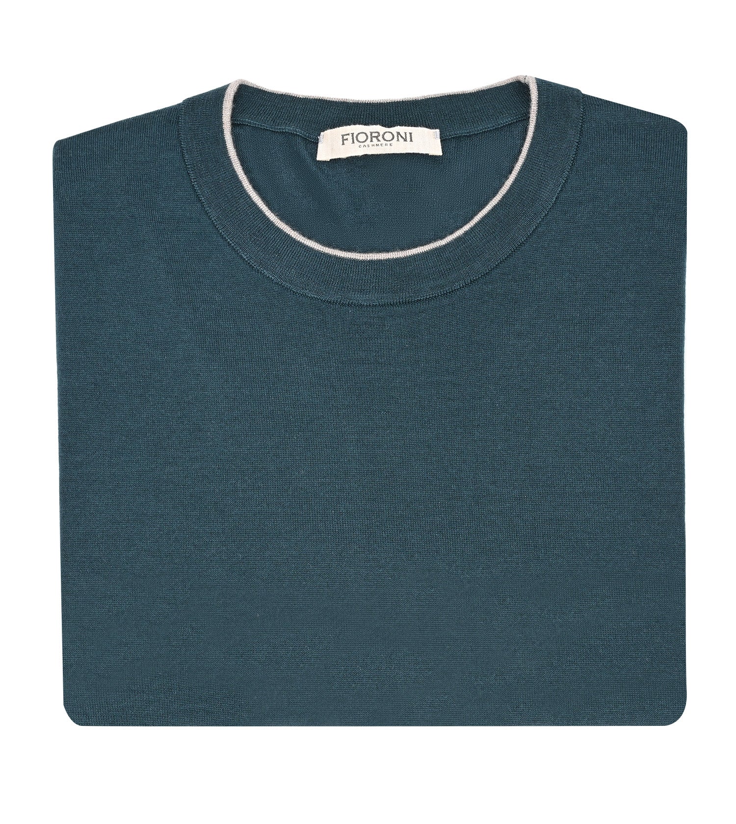 FIORONI CASHMERE Cashmere Silk Crewneck Sweater