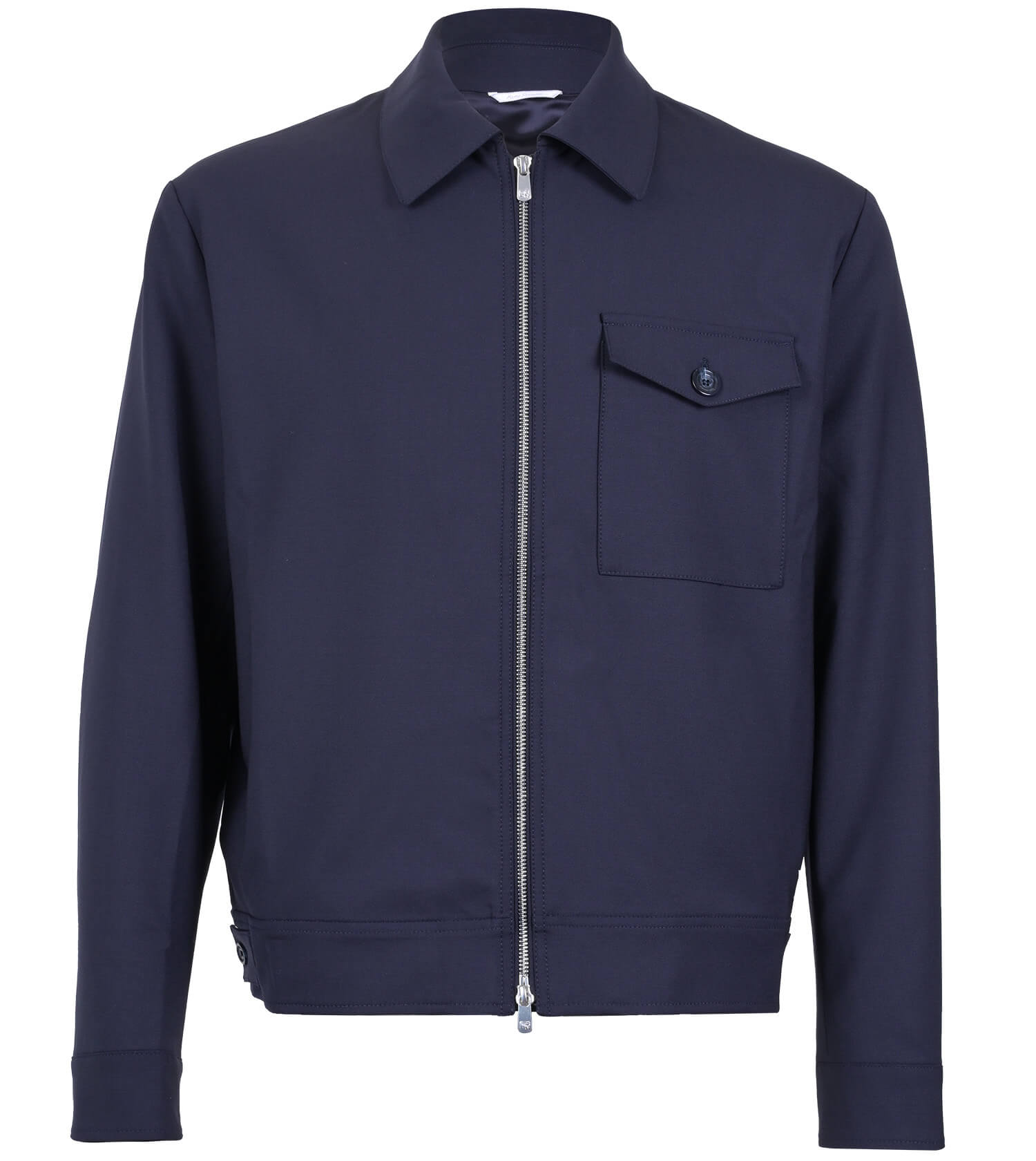 MARCO PESCAROLO Full Zip Wool Ventuno Jacket