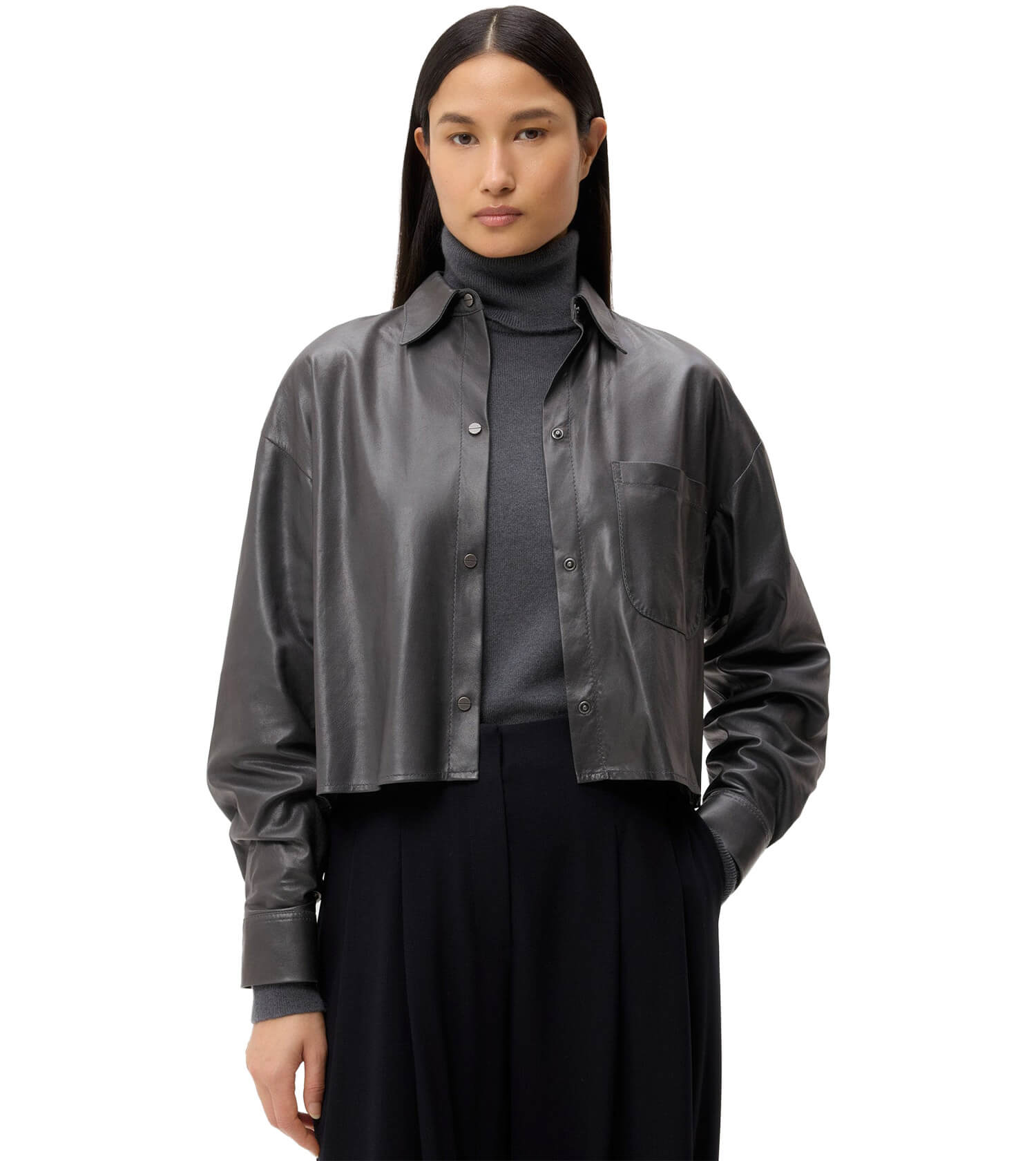 TWP Little Big Joe Lamb Leather Jacket